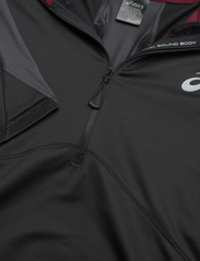 Asics - WINTER RUN 1/2 ZIP MID LAYER - mid layer jackets - performance black/graphite grey - 2