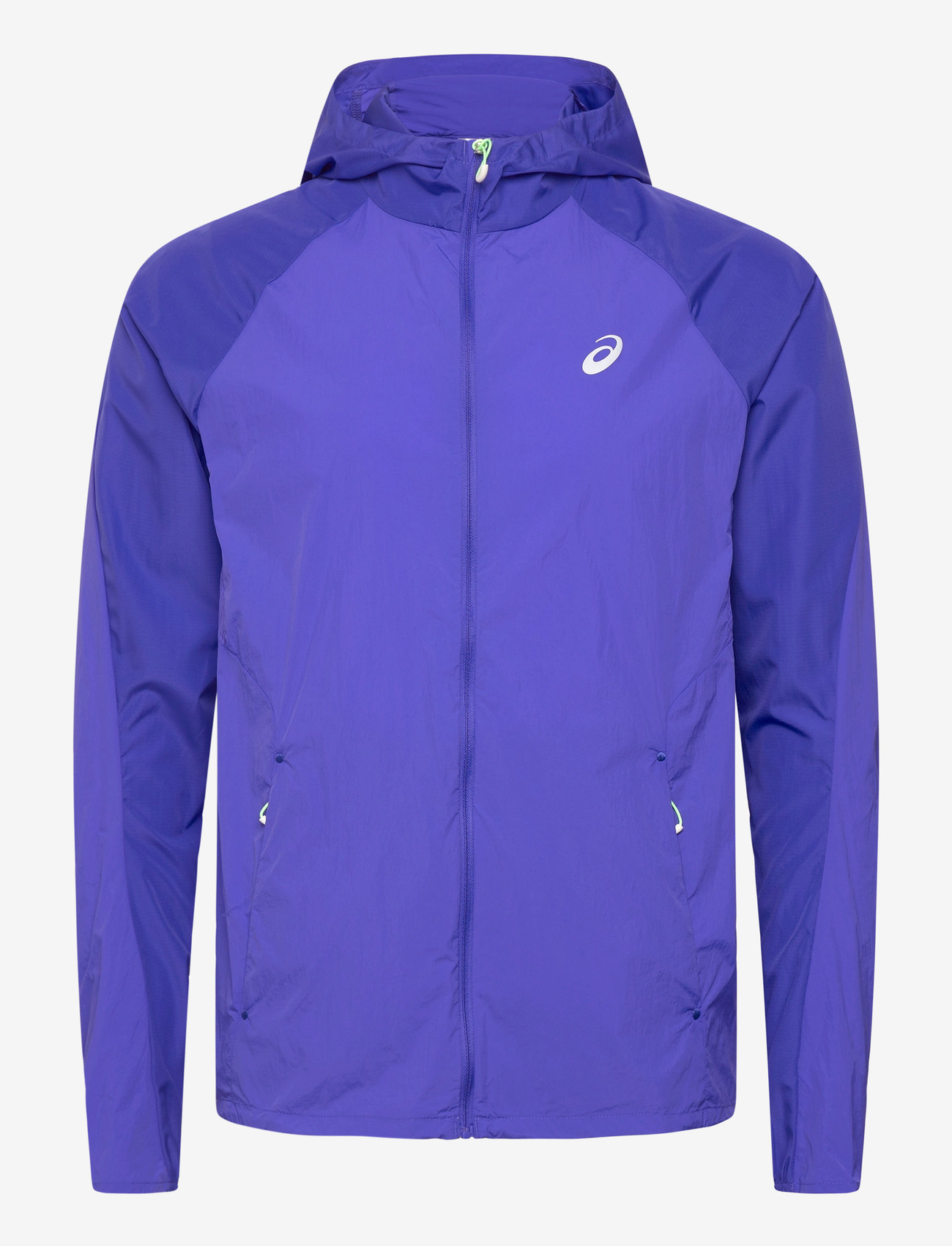 Asics - ROAD PACKABLE JACKET - sportsjakker - cobalt burst/illuminate green - 0