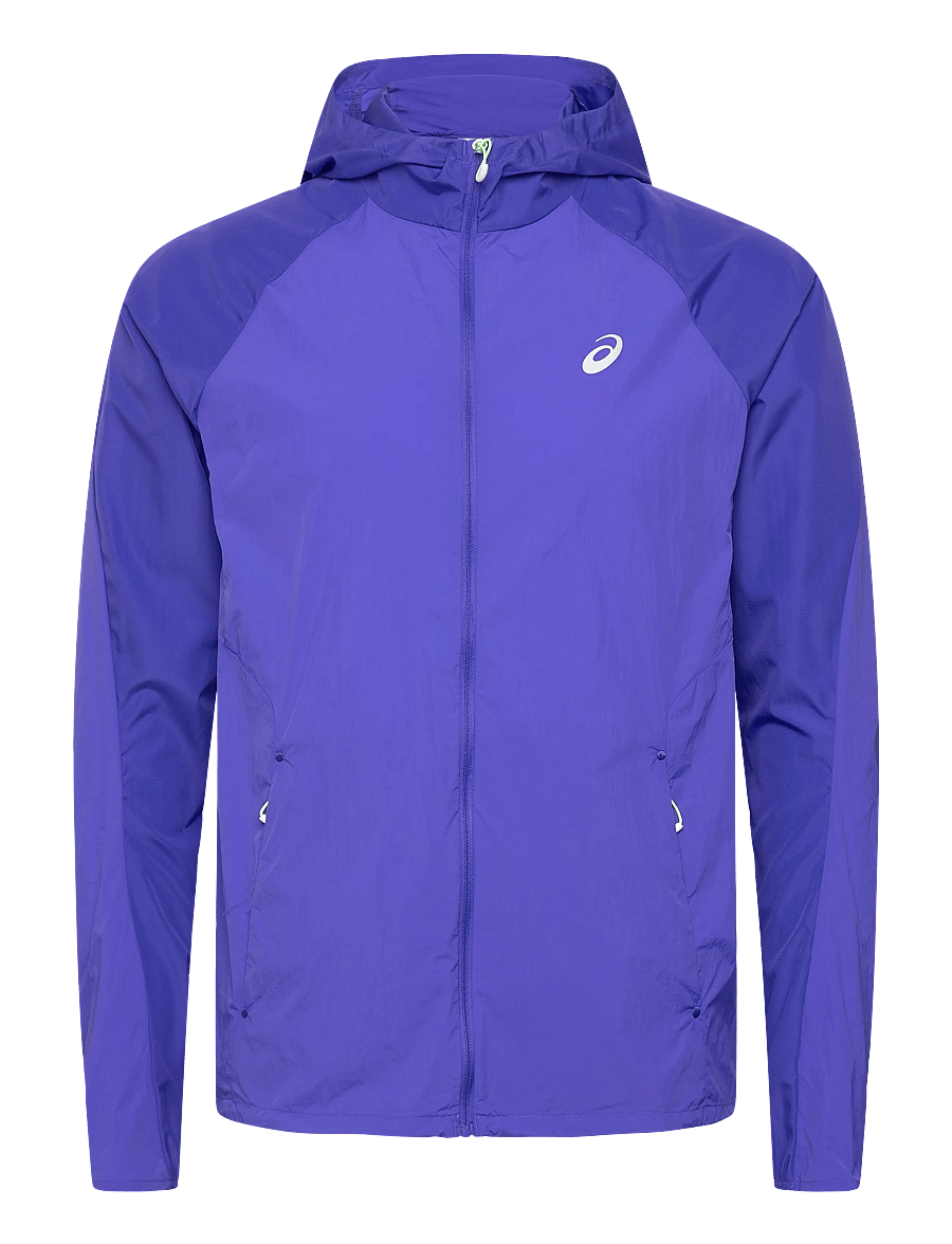 Asics - ROAD PACKABLE JACKET - sportjacken - cobalt burst/illuminate green - 0