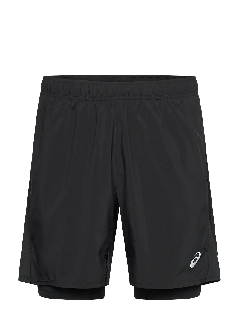Asics - ASICS CORE 2-N-1 7IN SHORT - löparshorts - performance black/performance black - 0