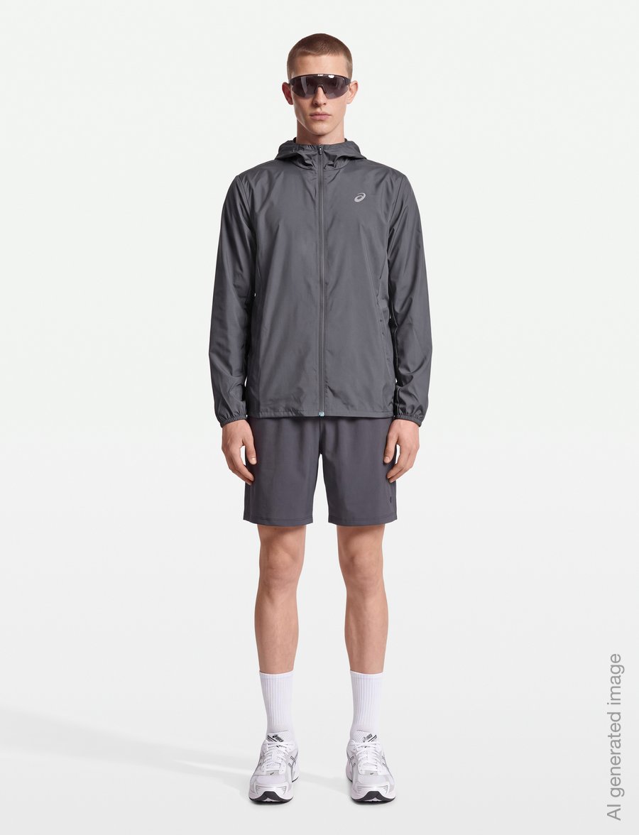 Asics - ASICS CORE JACKET - sportsjakker - carrier grey - 0