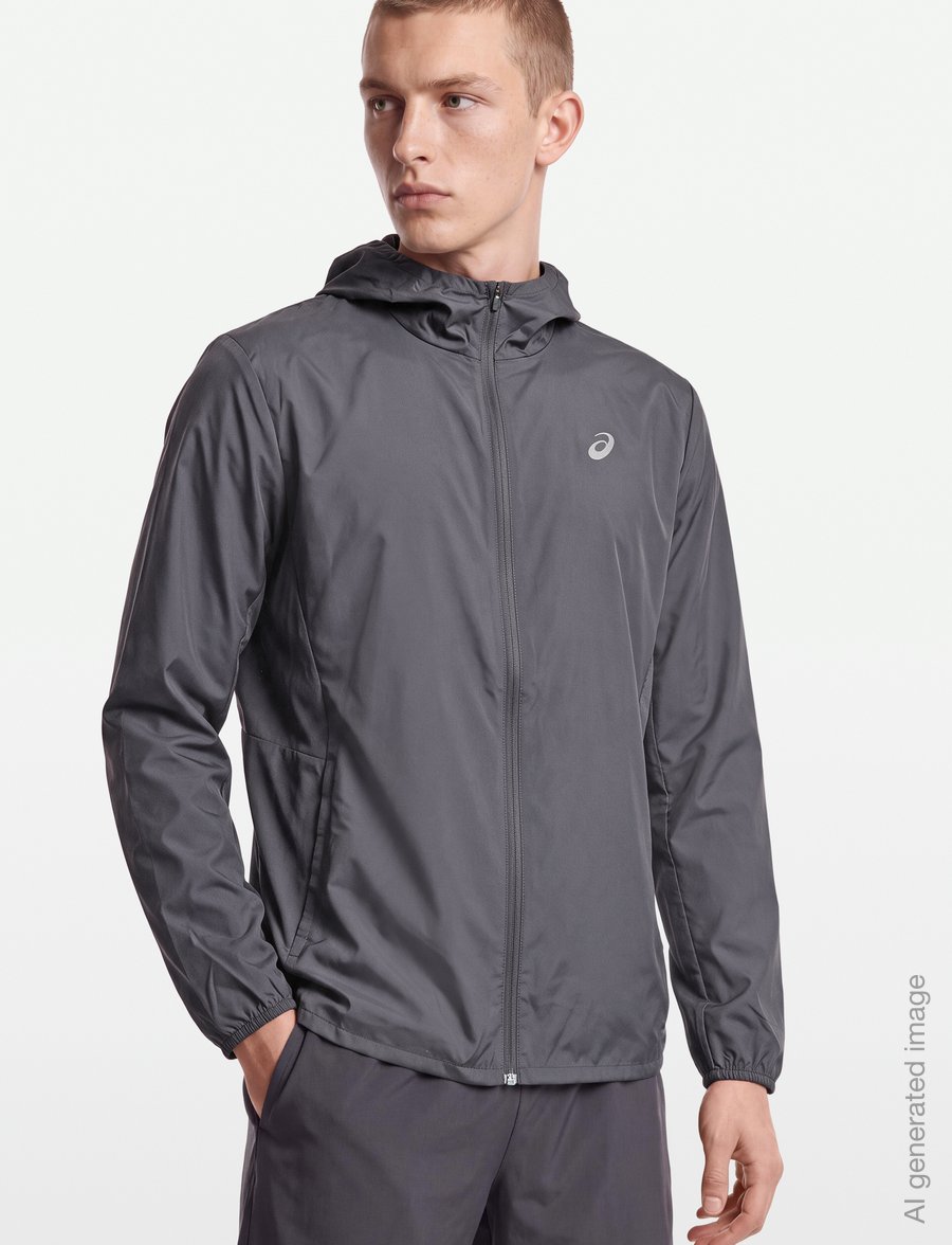 Asics - ASICS CORE JACKET - sportsjakker - carrier grey - 3