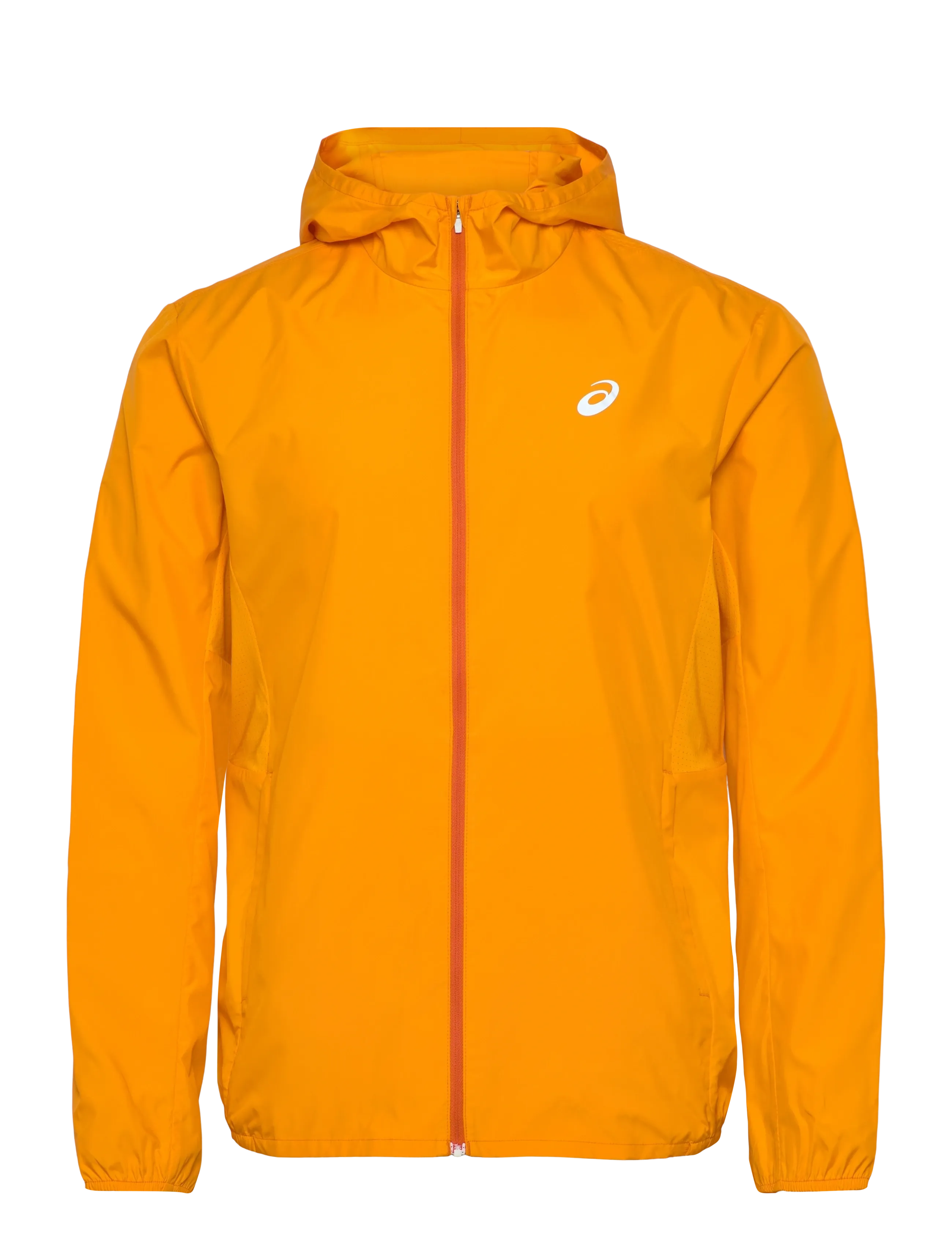 Asics Core Jacket, Mænd, Hætte Løbejakke, Orange, Str: XL
