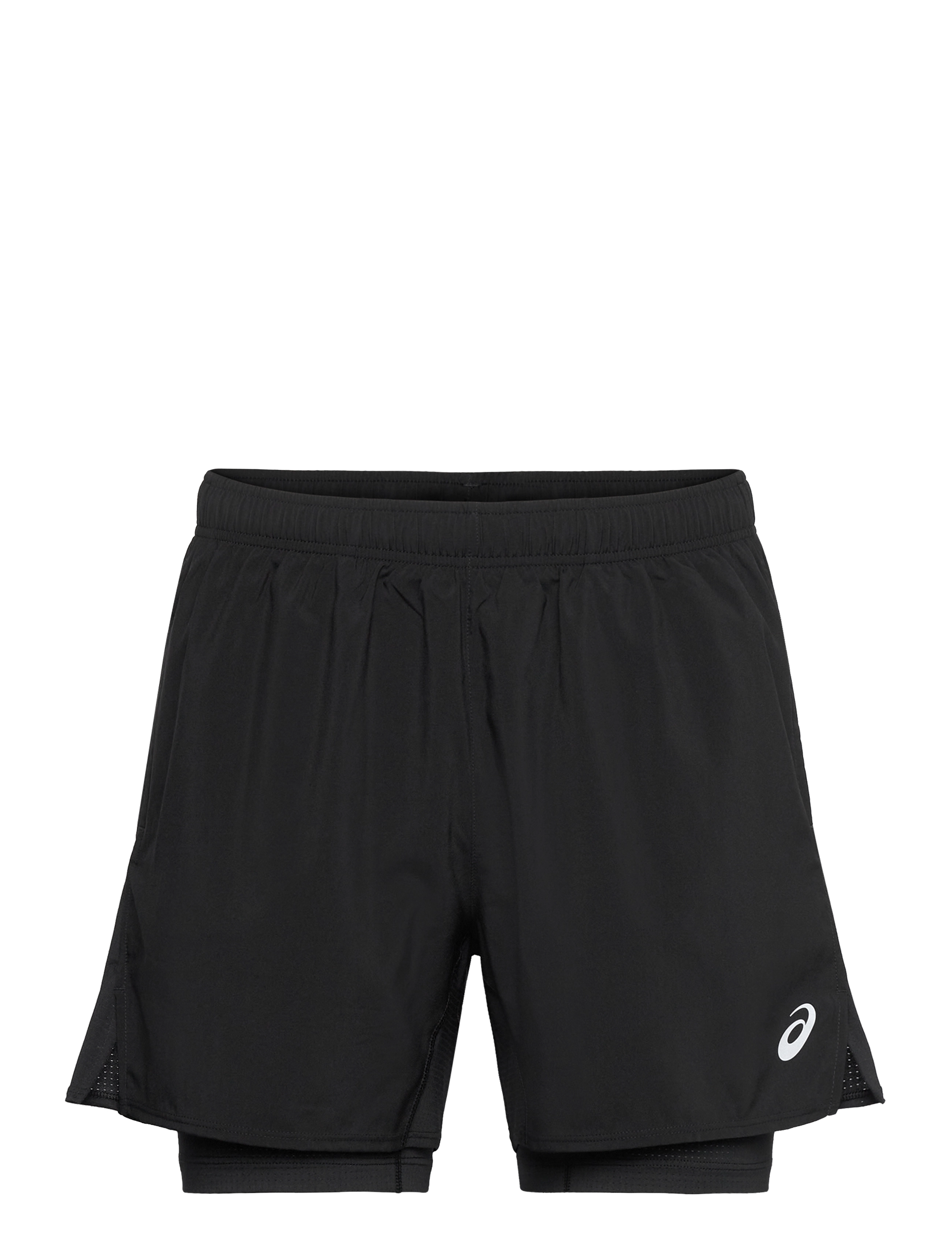Asics ASICS CORE 2-N-1 5IN SHORT - Jogging - PERFORMANCE BLACK/PERFORMANCE BLACK / black