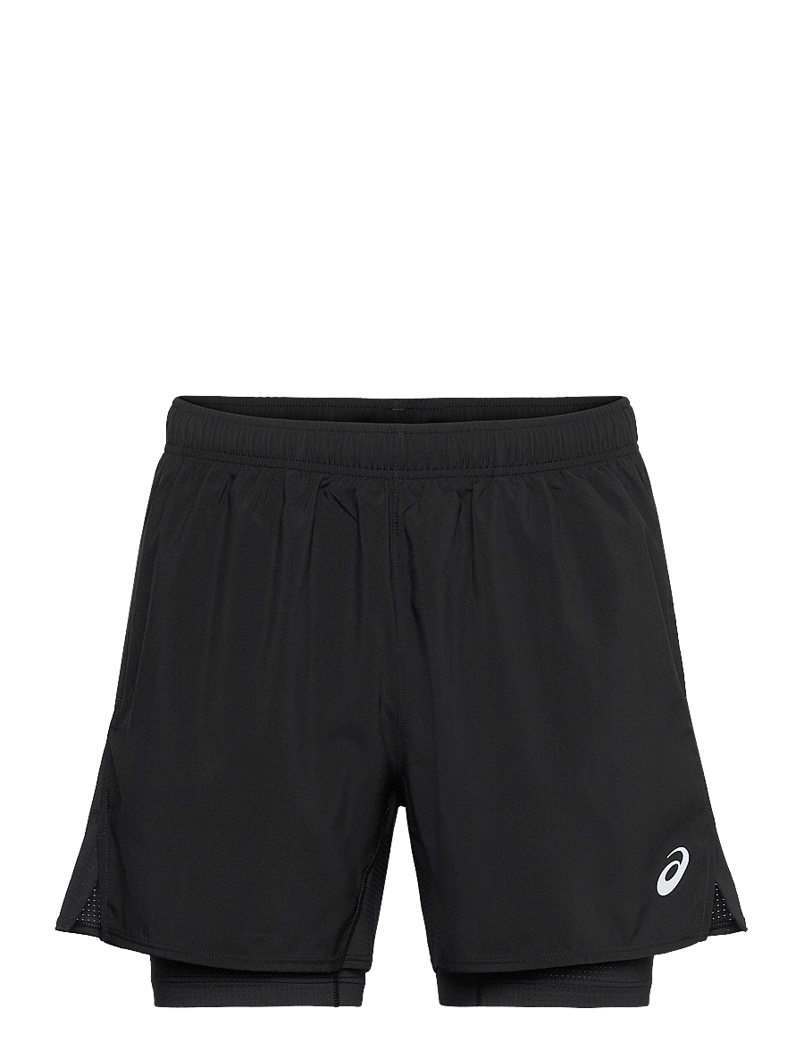 Asics - ASICS CORE 2-N-1 5IN SHORT - laufshorts - performance black/performance black - 0