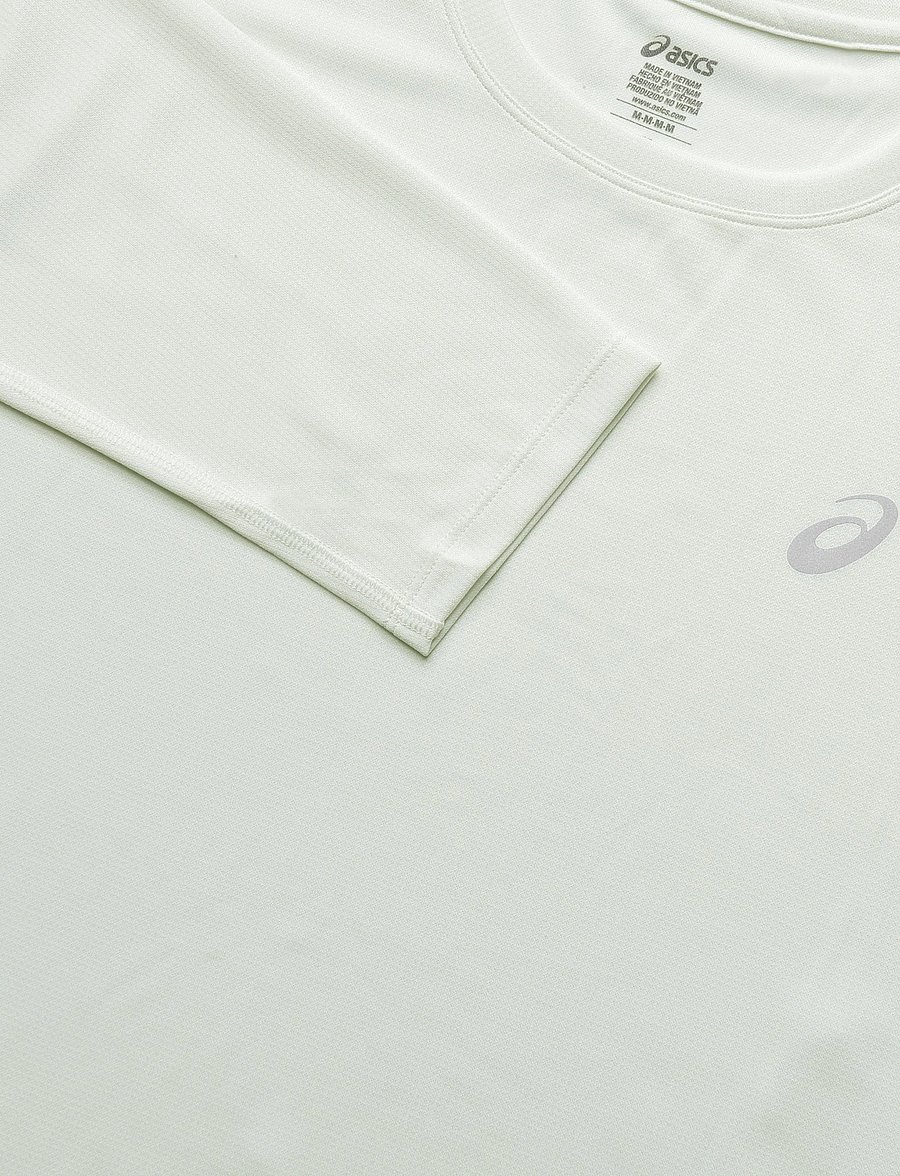 Asics - ASICS CORE LS TOP - langarmshirts - cream - 2