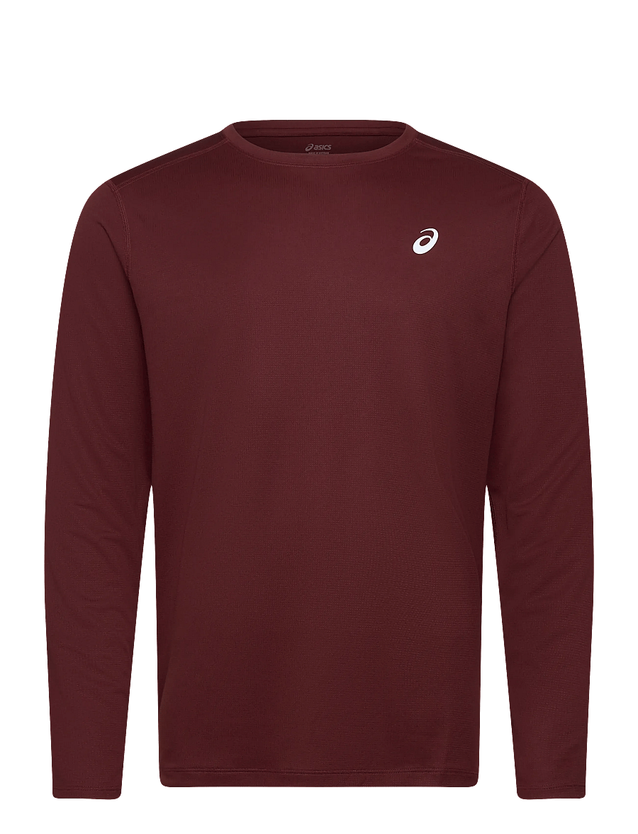 Asics - ASICS CORE LS TOP - langærmede t-shirts - dark red planet - 0