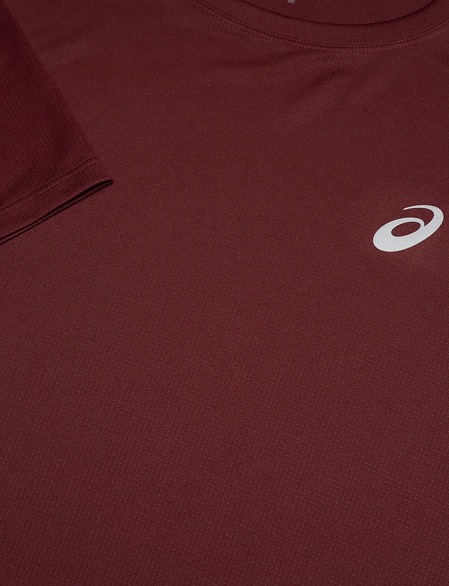 Asics - ASICS CORE LS TOP - langærmede t-shirts - dark red planet - 2