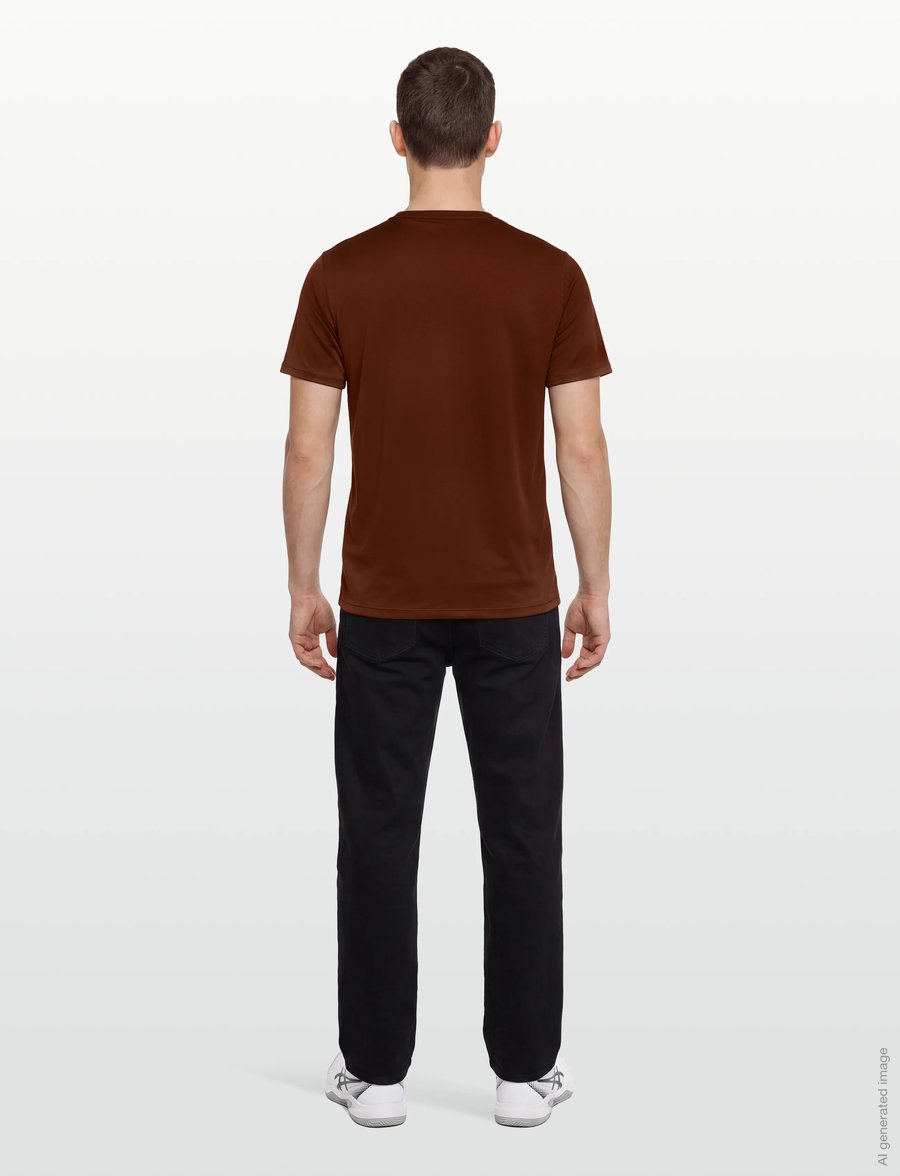 Asics - ASICS CORE SS TOP - t-shirts - singed red - 4