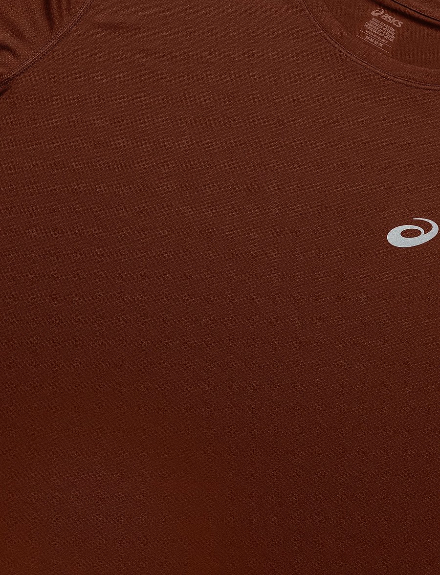 Asics - ASICS CORE SS TOP - t-shirts - singed red - 5