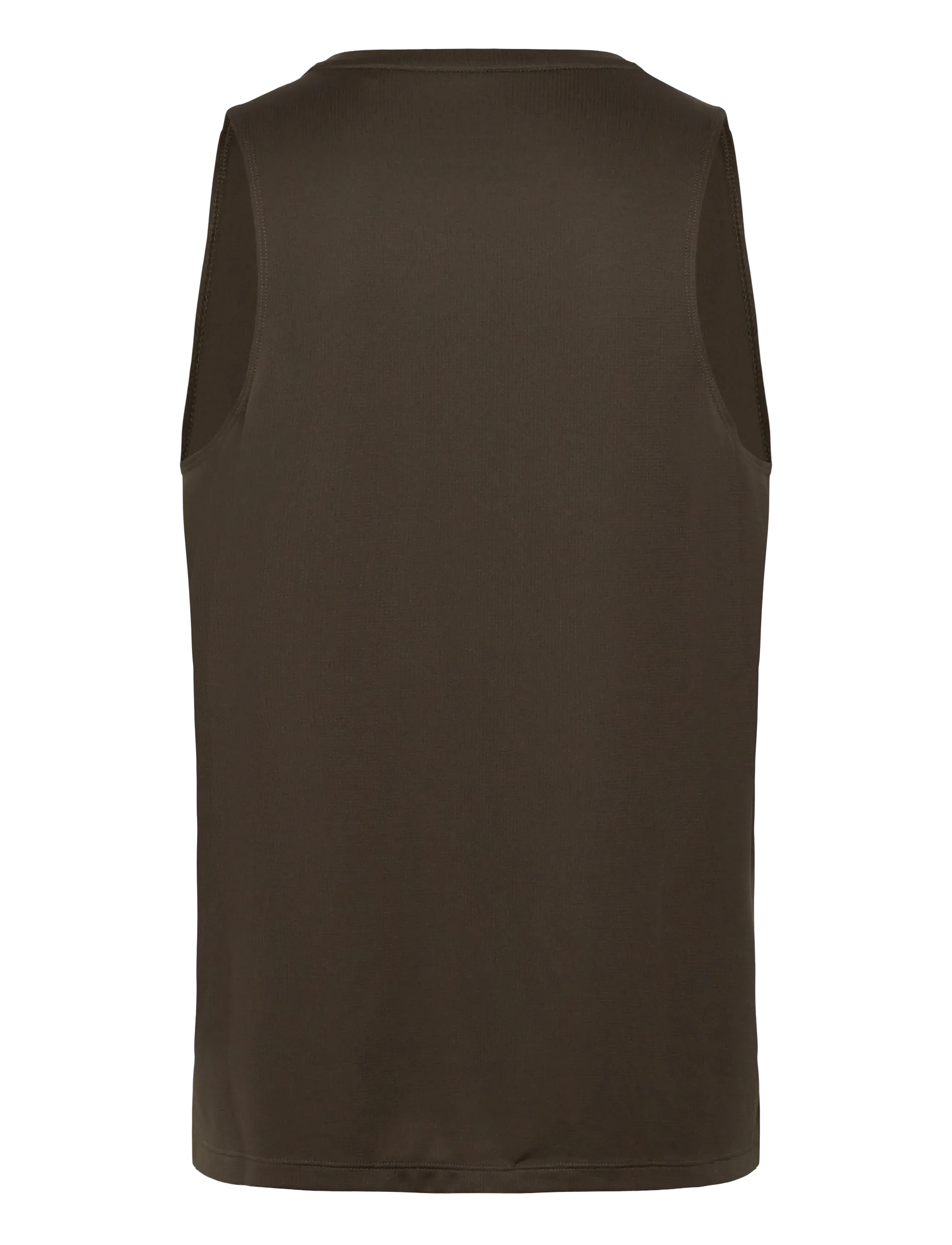 Asics - ASICS CORE SINGLET - tank tops - brown stone - 1