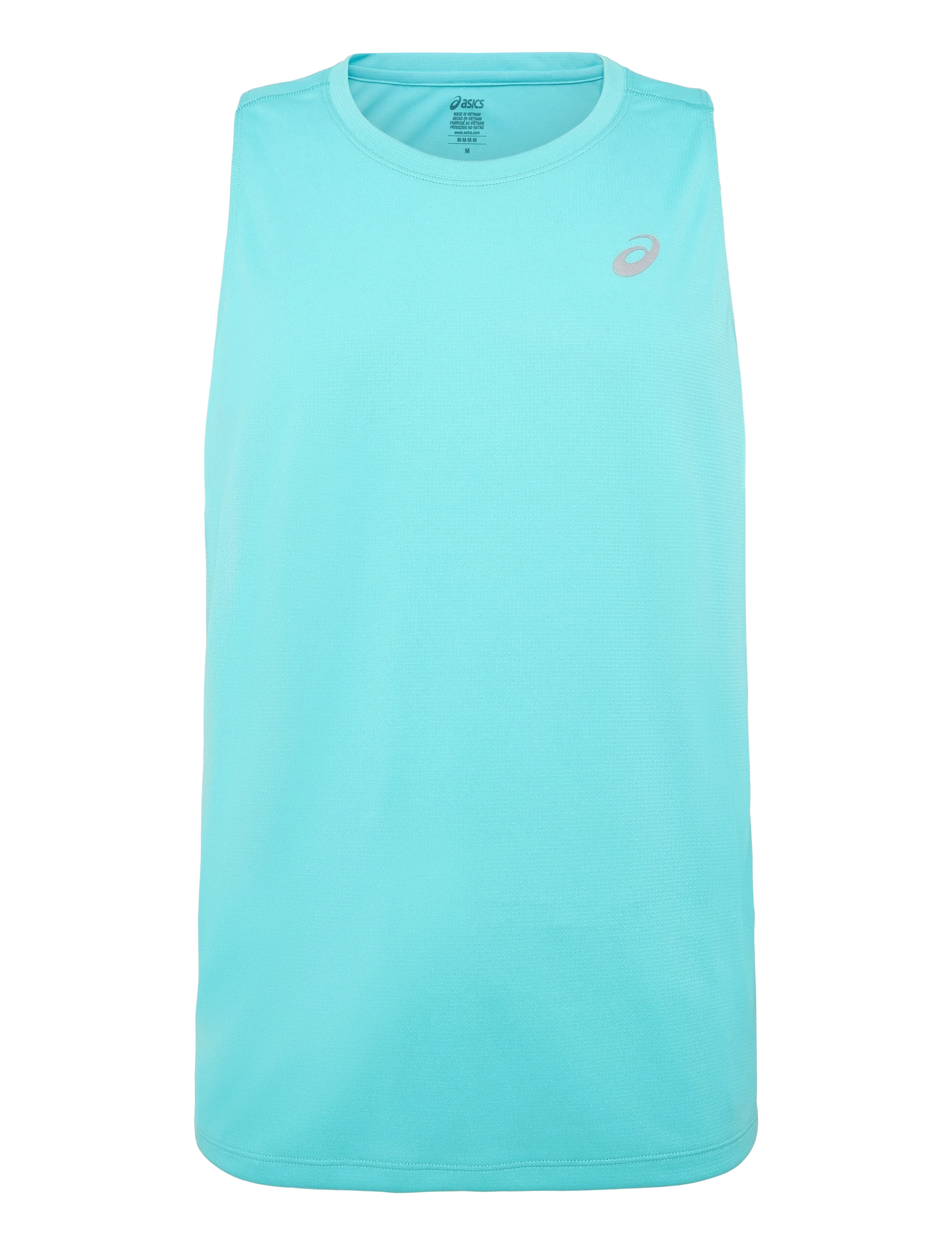 Asics Core Singlet, XL, Sport Oberteile, Blau - Tank Männerswear