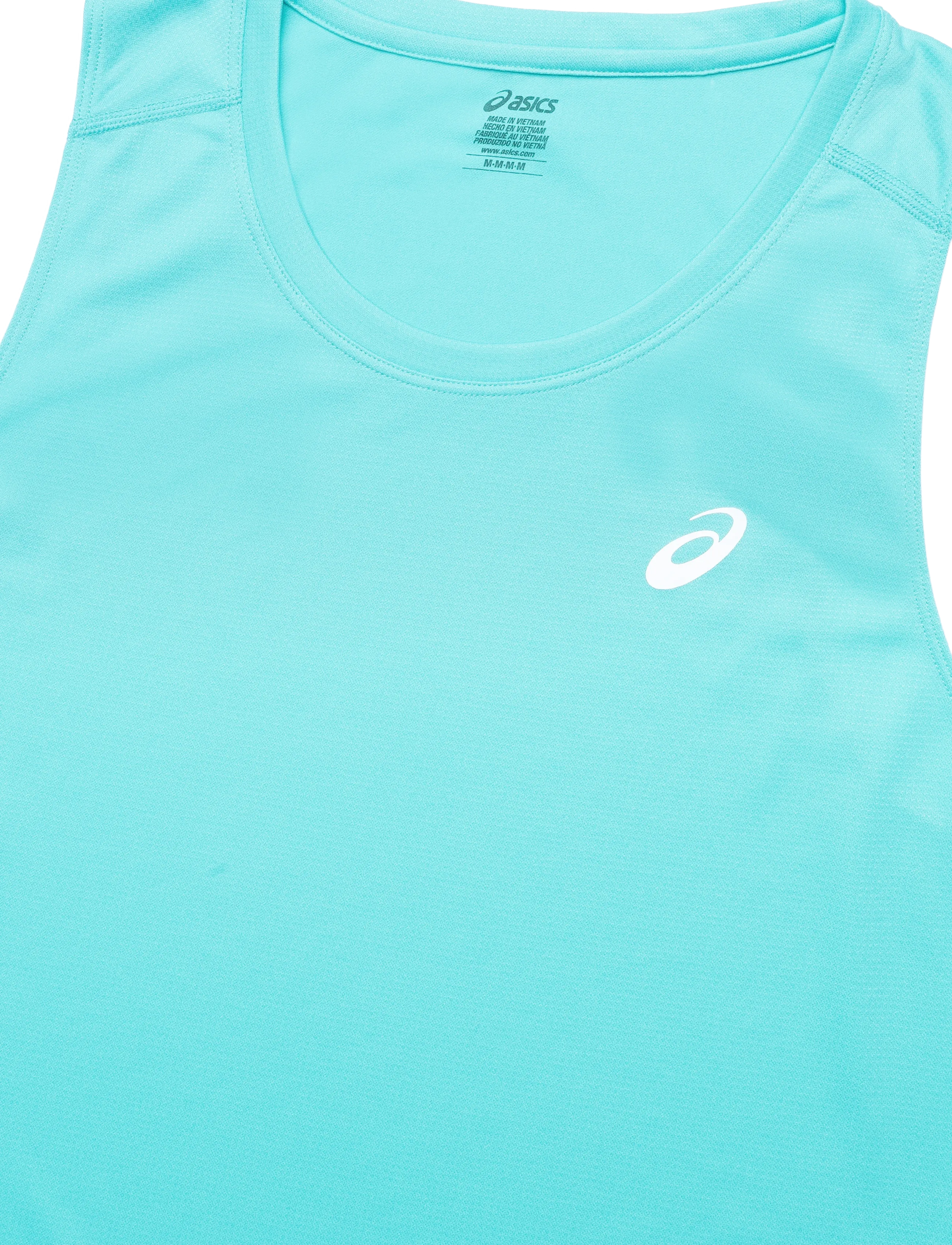 Asics - ASICS CORE SINGLET - linnen - energy aqua - 2