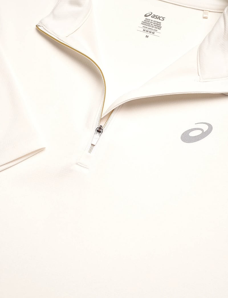 Asics - ASICS ICON LS 1/2 ZIP - langarmshirts - cream - 2