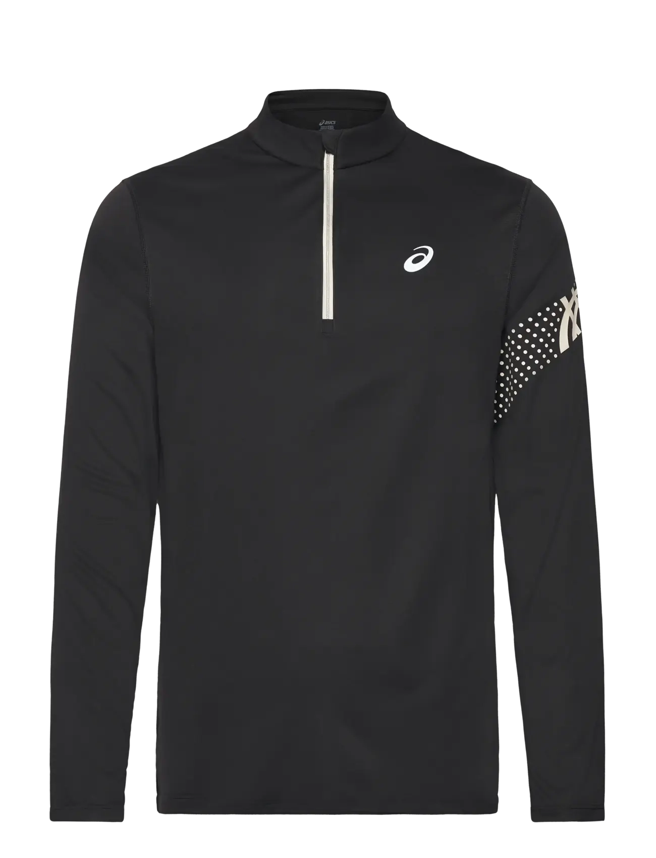 Asics ASICS ICON LS 1/2 ZIP - Vis alt - PERFORMANCE BLACK / black