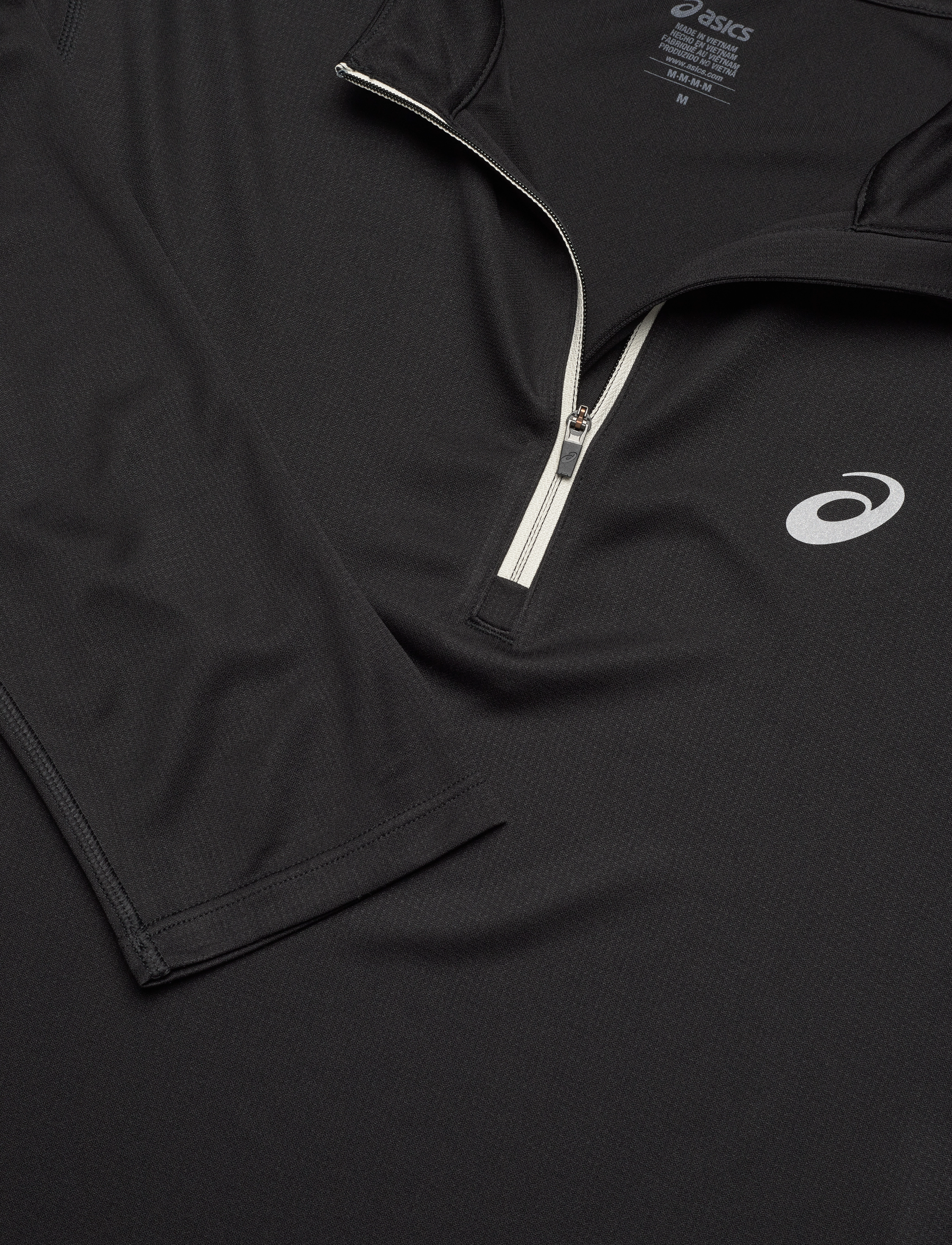Asics - ASICS ICON LS 1/2 ZIP - langærmede t-shirts - performance black - 2