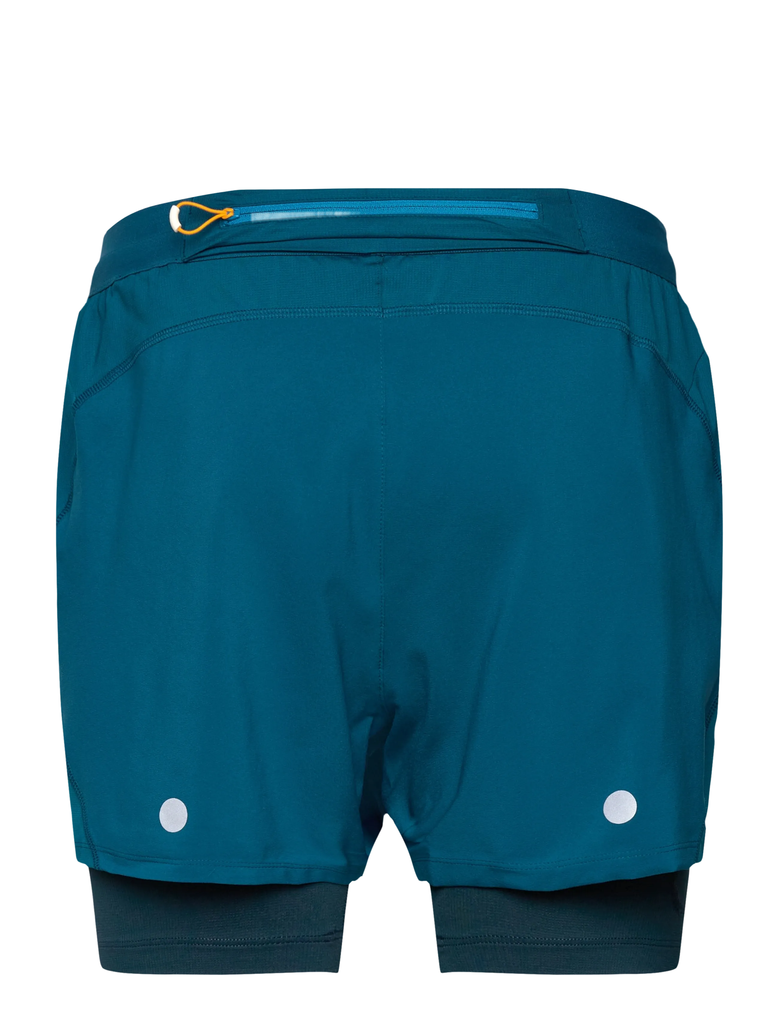 Asics - ROAD 2-N-1 5IN SHORT - lühikesed jooksupüksid - tranquil teal/dark teal/yamabuki - 1