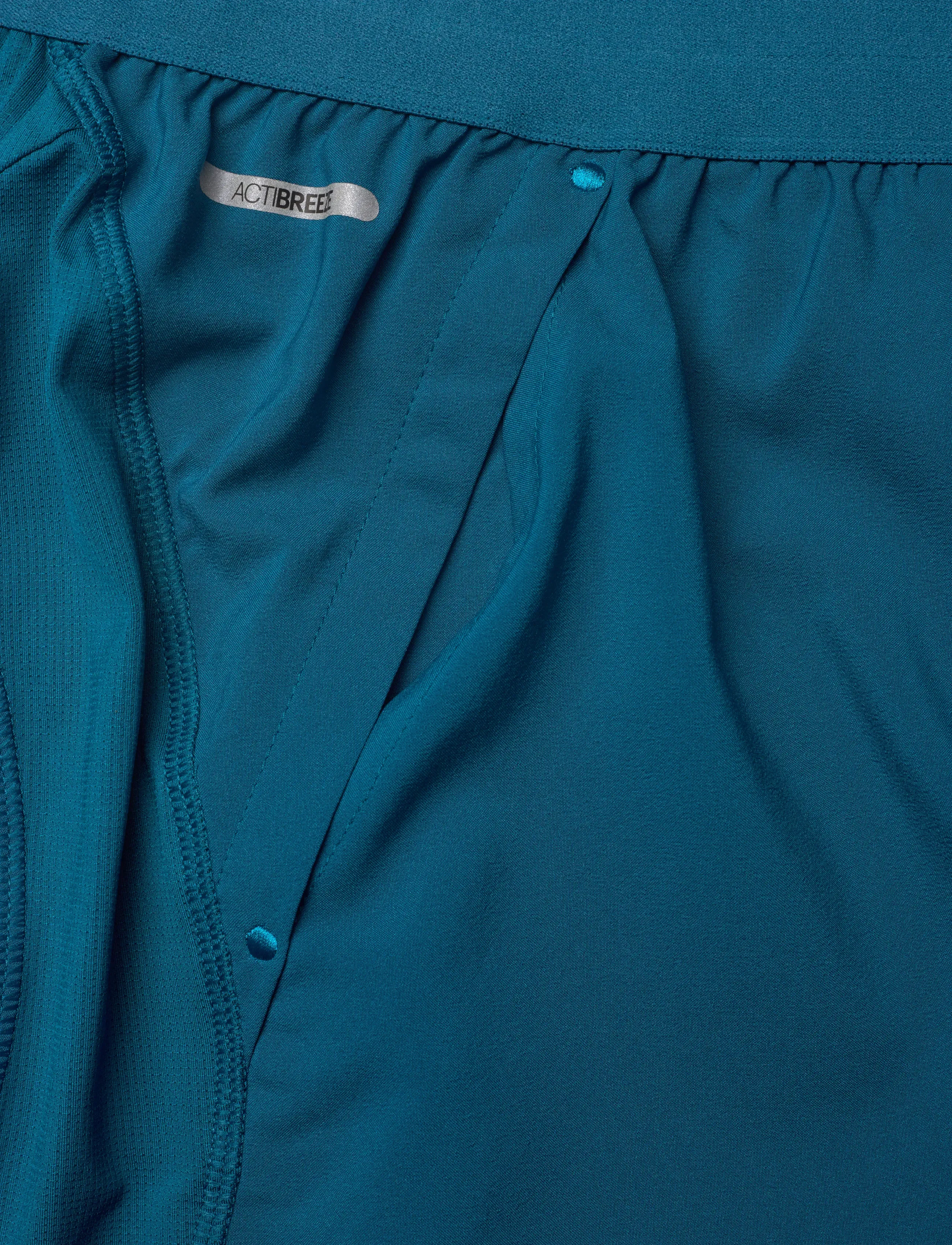 Asics - ROAD 2-N-1 5IN SHORT - laufshorts - tranquil teal/dark teal/yamabuki - 2