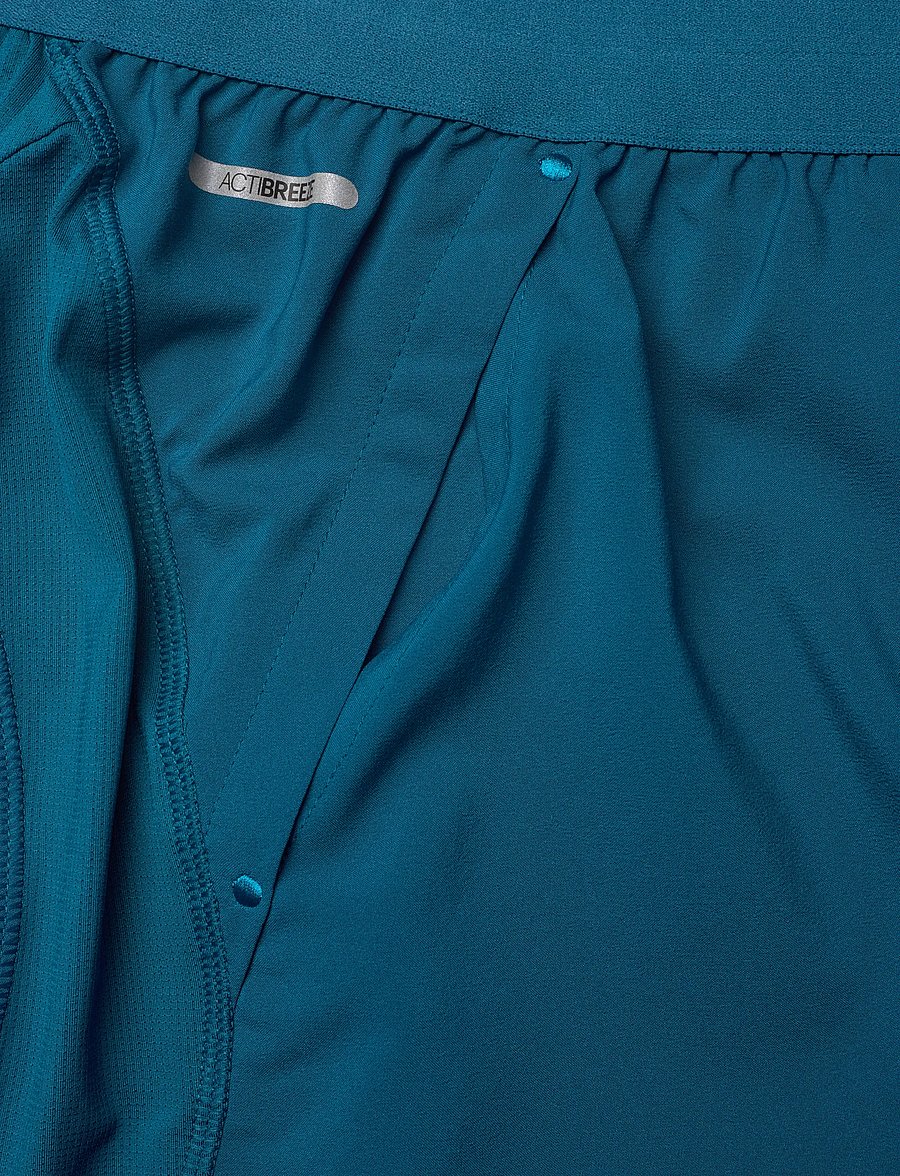 Asics - ROAD 2-N-1 5IN SHORT - laufshorts - tranquil teal/dark teal/yamabuki - 2
