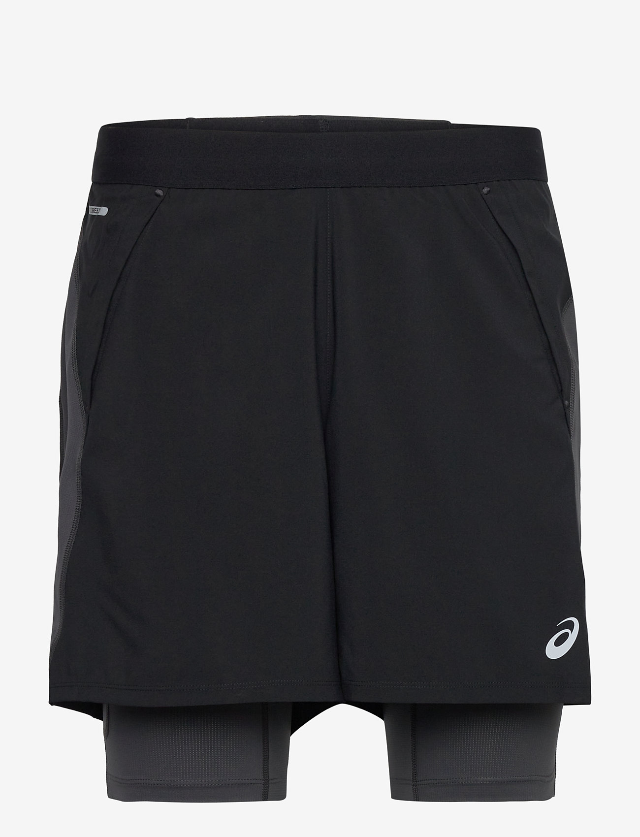 Asics - ROAD 2-N-1 7IN SHORT - running shorts - performance black - 0