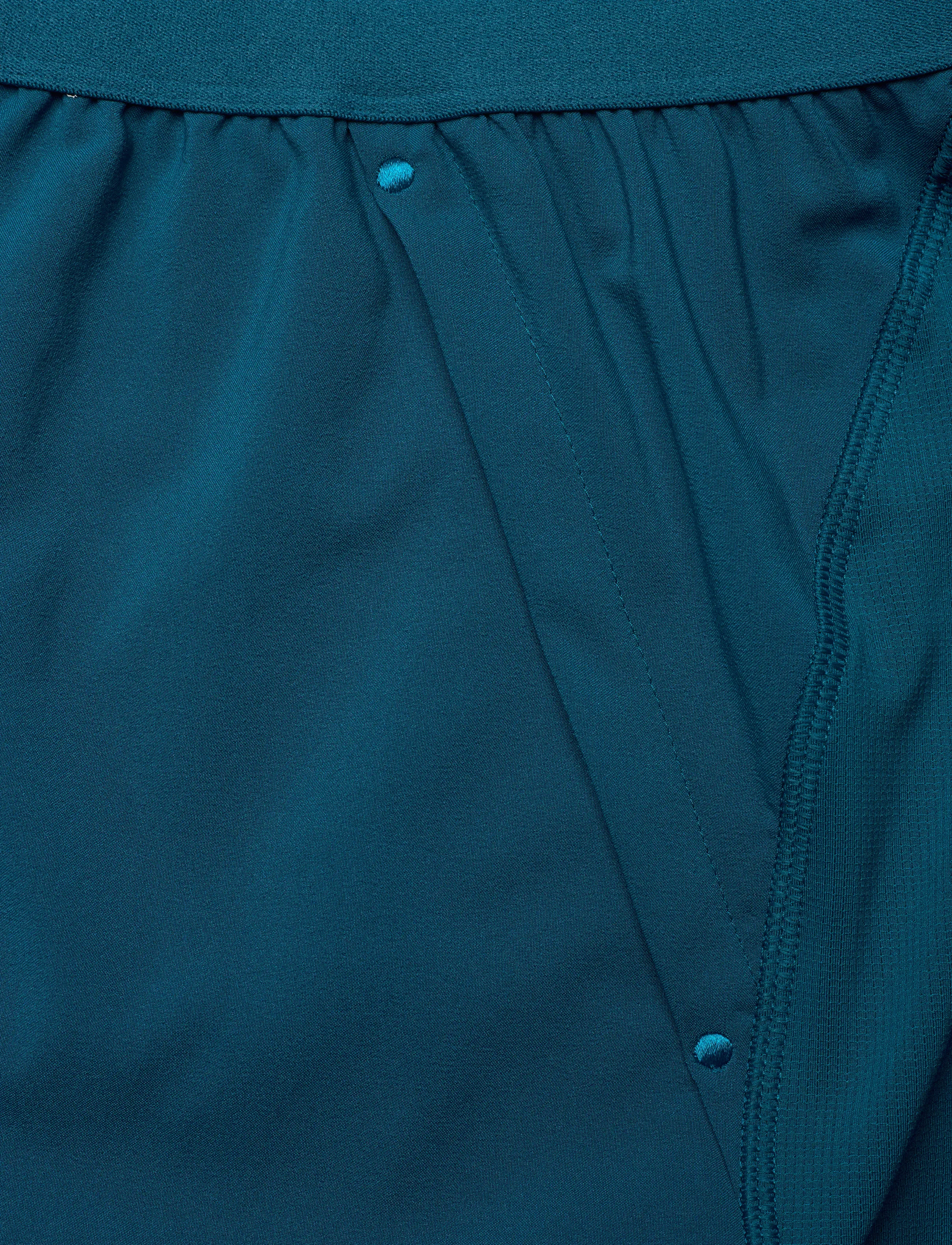 Asics - ROAD 5IN SHORT - løbeshorts - tranquil teal/dark teal/yamabuki - 2