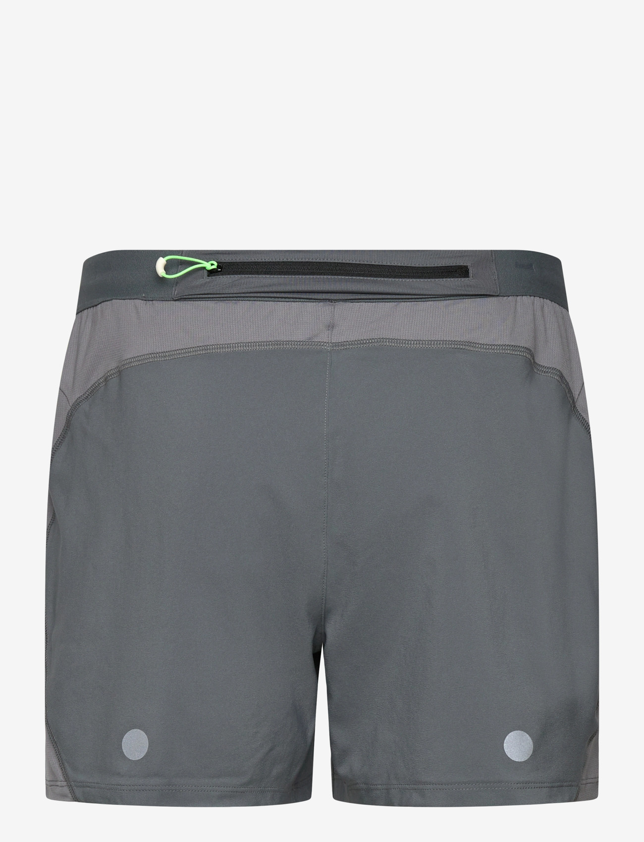 Asics - ROAD 5IN SHORT - løbeshorts - clay grey/steel grey/illuminate green - 1