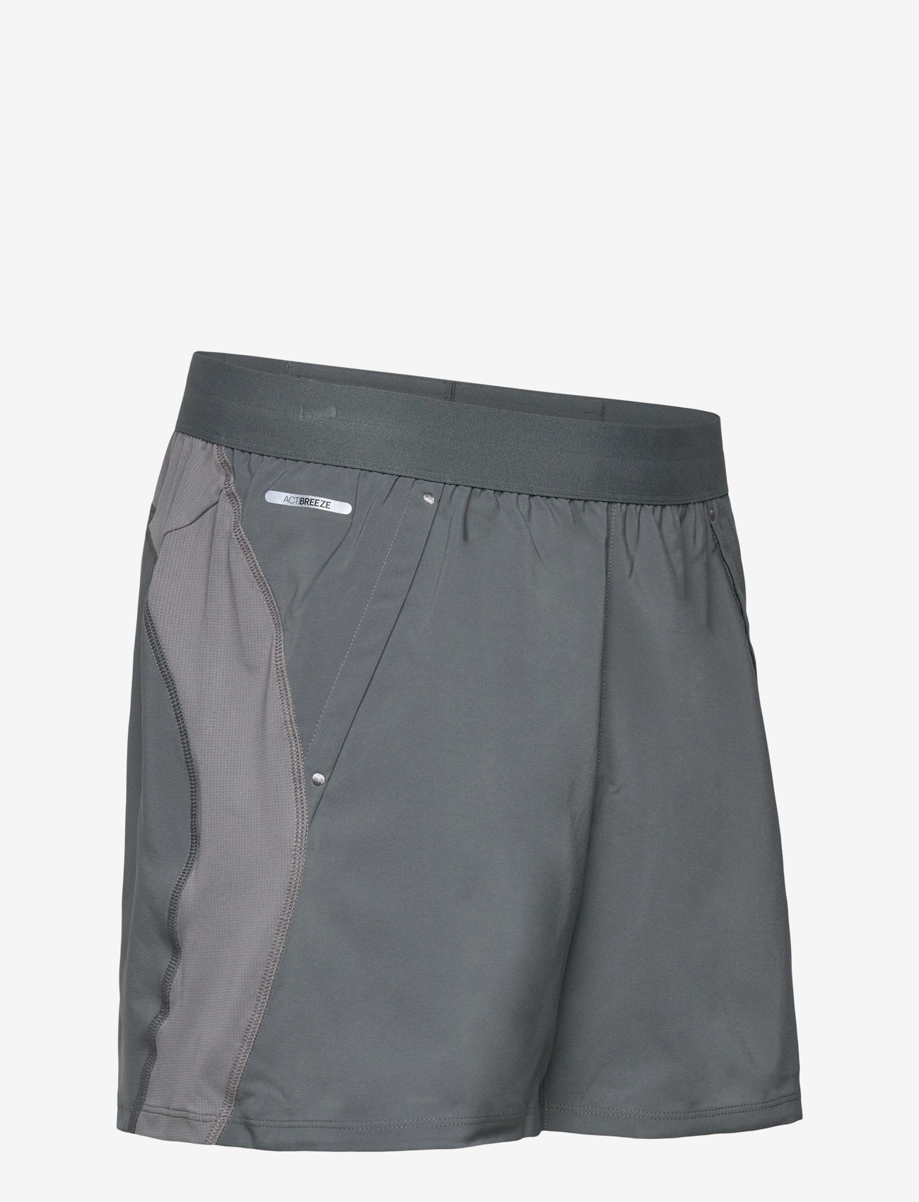 Asics - ROAD 5IN SHORT - løbeshorts - clay grey/steel grey/illuminate green - 2