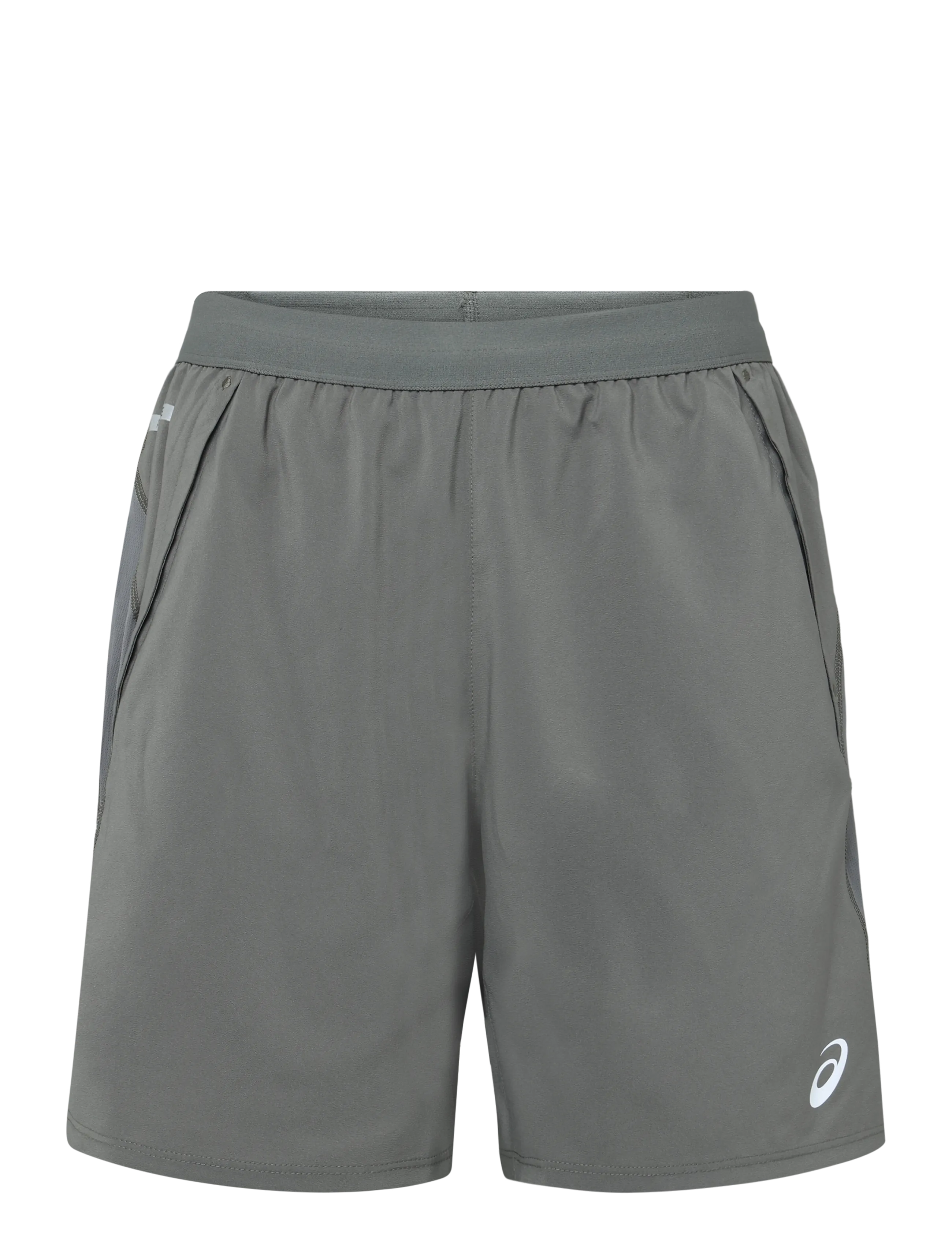 Asics Road 7In Short, L, Grey, Sport Shorts > Sport Training Shorts, Herre