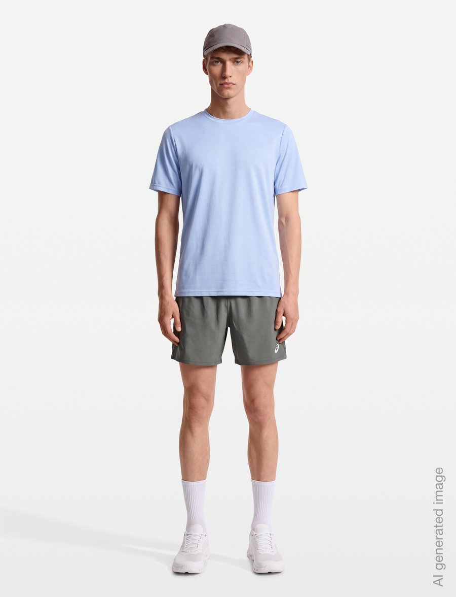 Asics - ROAD 7IN SHORT - laufshorts - truffle grey - 0