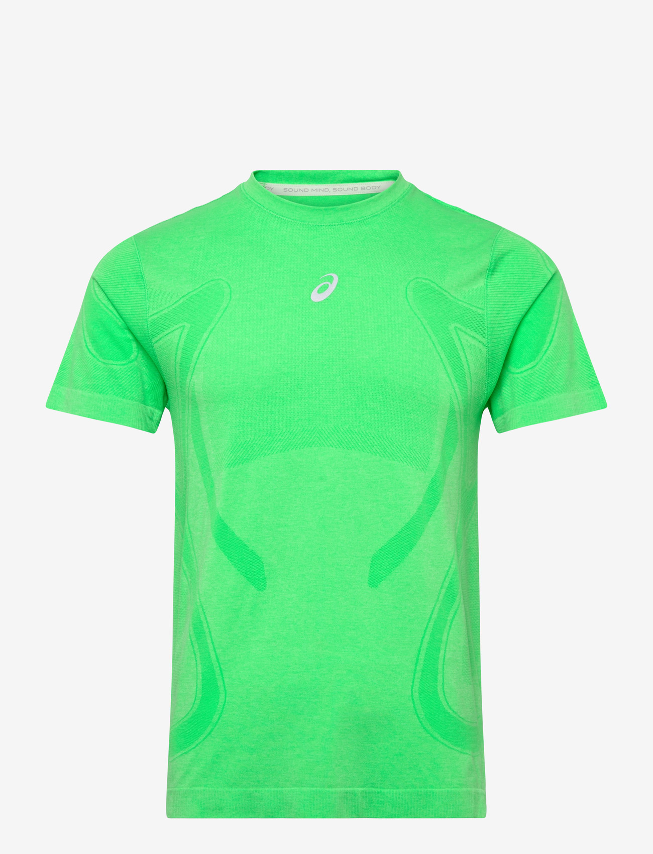 Asics - ROAD SEAMLESS SS TOP - t-shirts - vital green/illuminate green - 0