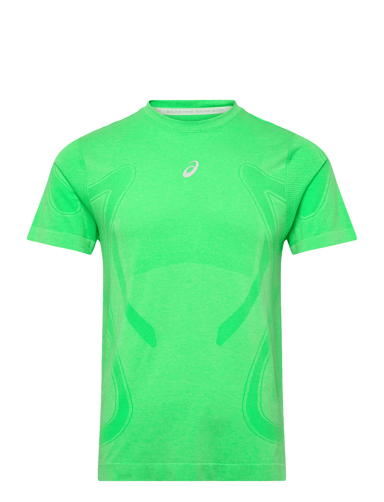 ROAD SEAMLESS SS TOP - VITAL GREEN/ILLUMINATE