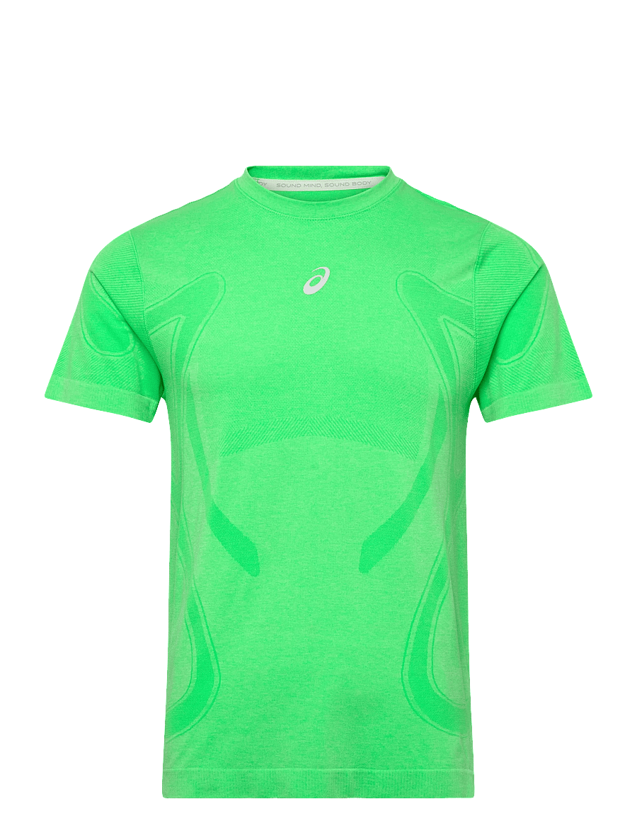 Asics - ROAD SEAMLESS SS TOP - t-särgid - vital green/illuminate green - 0
