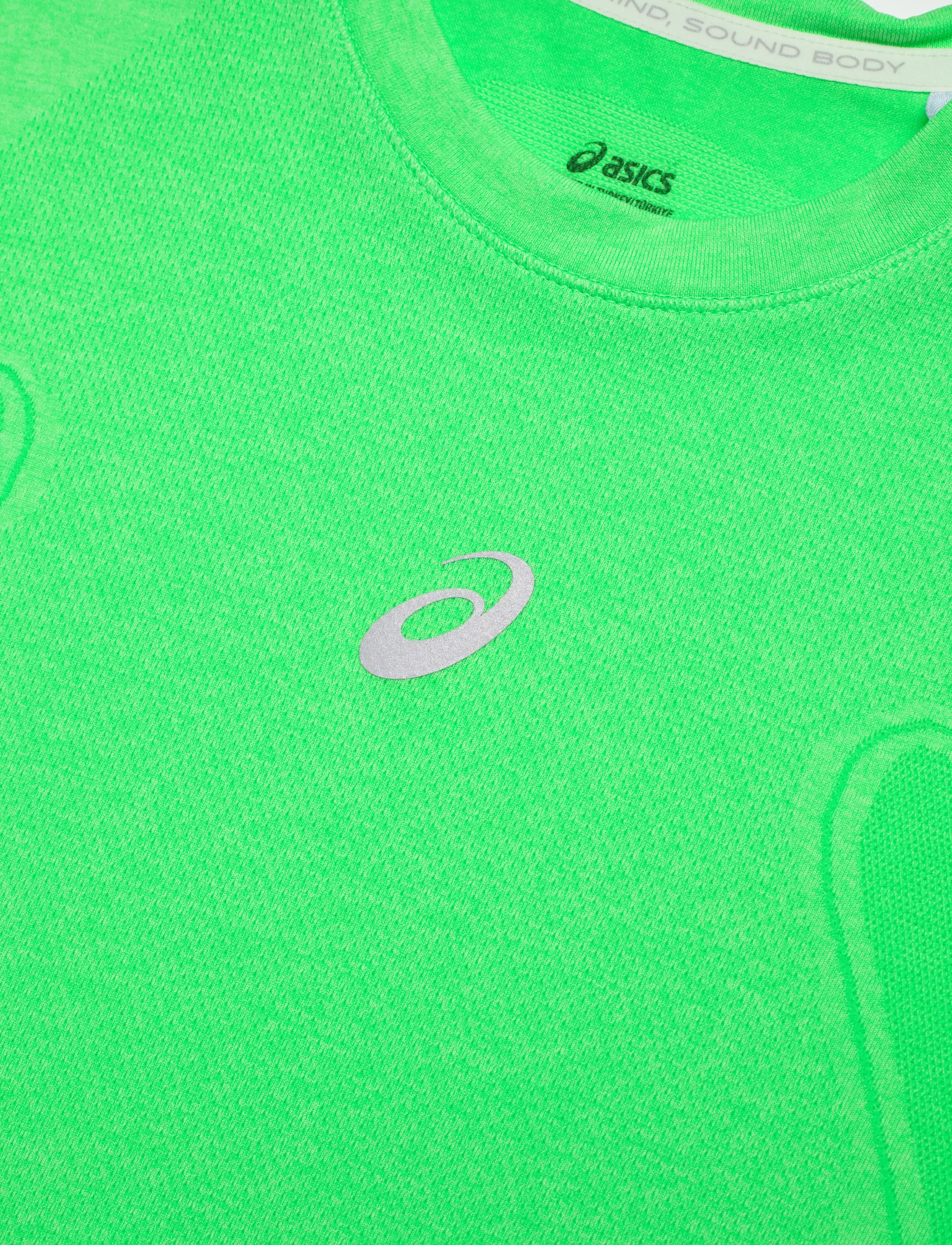 Asics - ROAD SEAMLESS SS TOP - t-särgid - vital green/illuminate green - 2