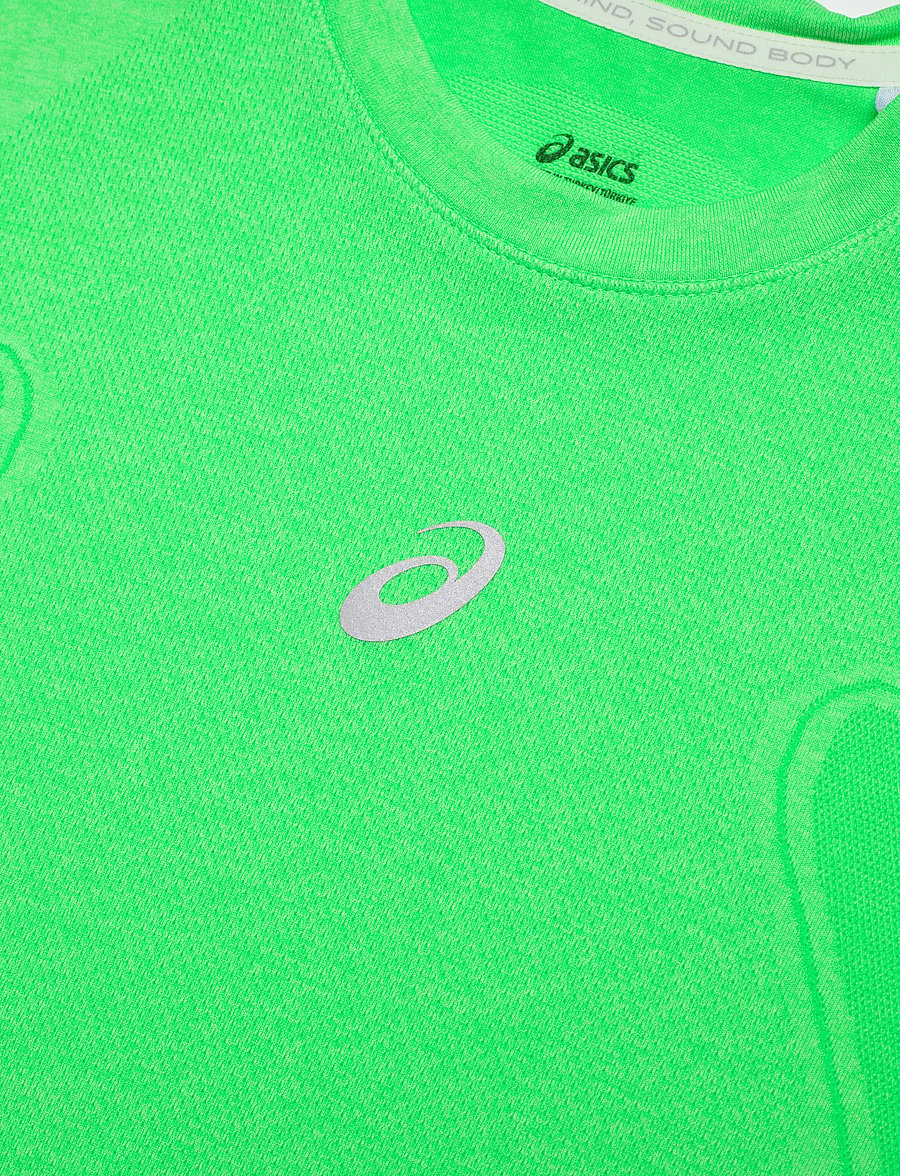 Asics - ROAD SEAMLESS SS TOP - t-särgid - vital green/illuminate green - 2