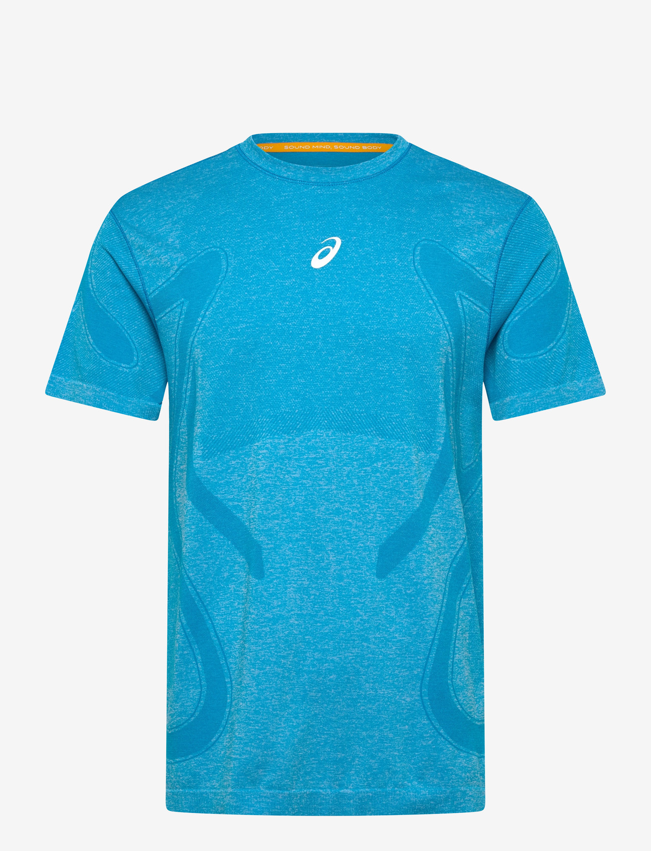 Asics - ROAD SEAMLESS SS TOP - t-särgid - aegean blue/sky - 0