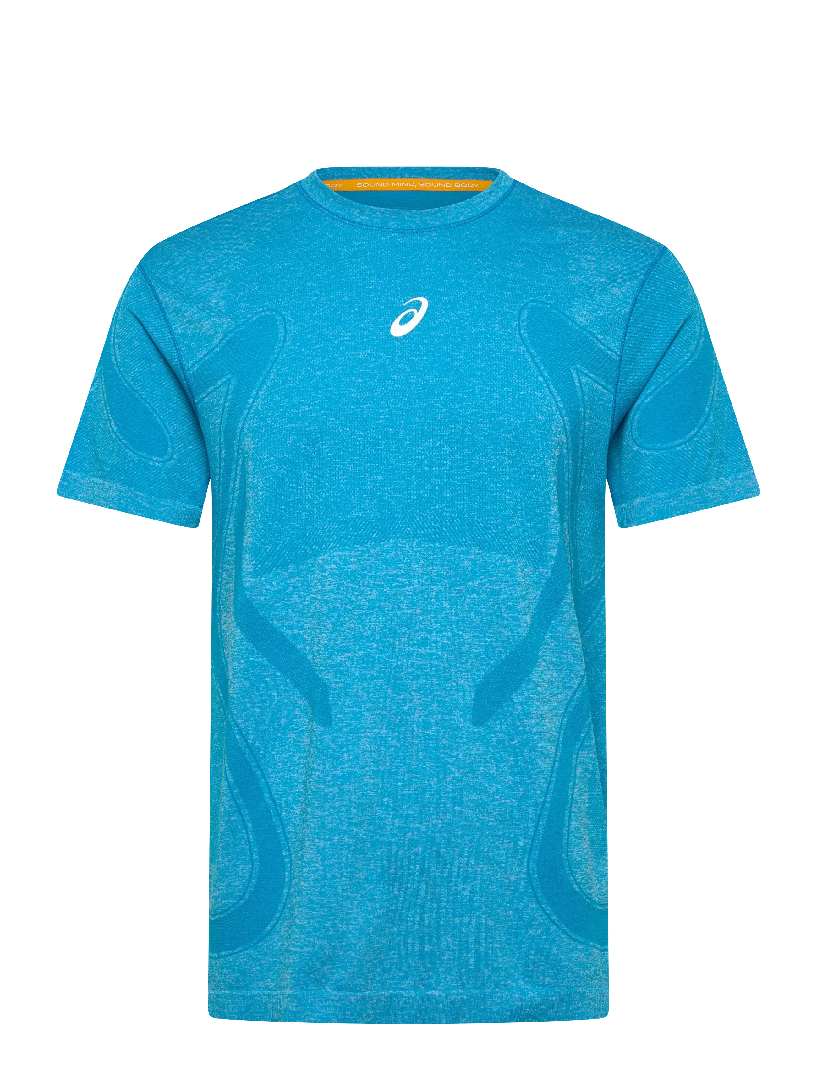 Asics ROAD SEAMLESS SS TOP - ASICS - AEGEAN BLUE/SKY / blue