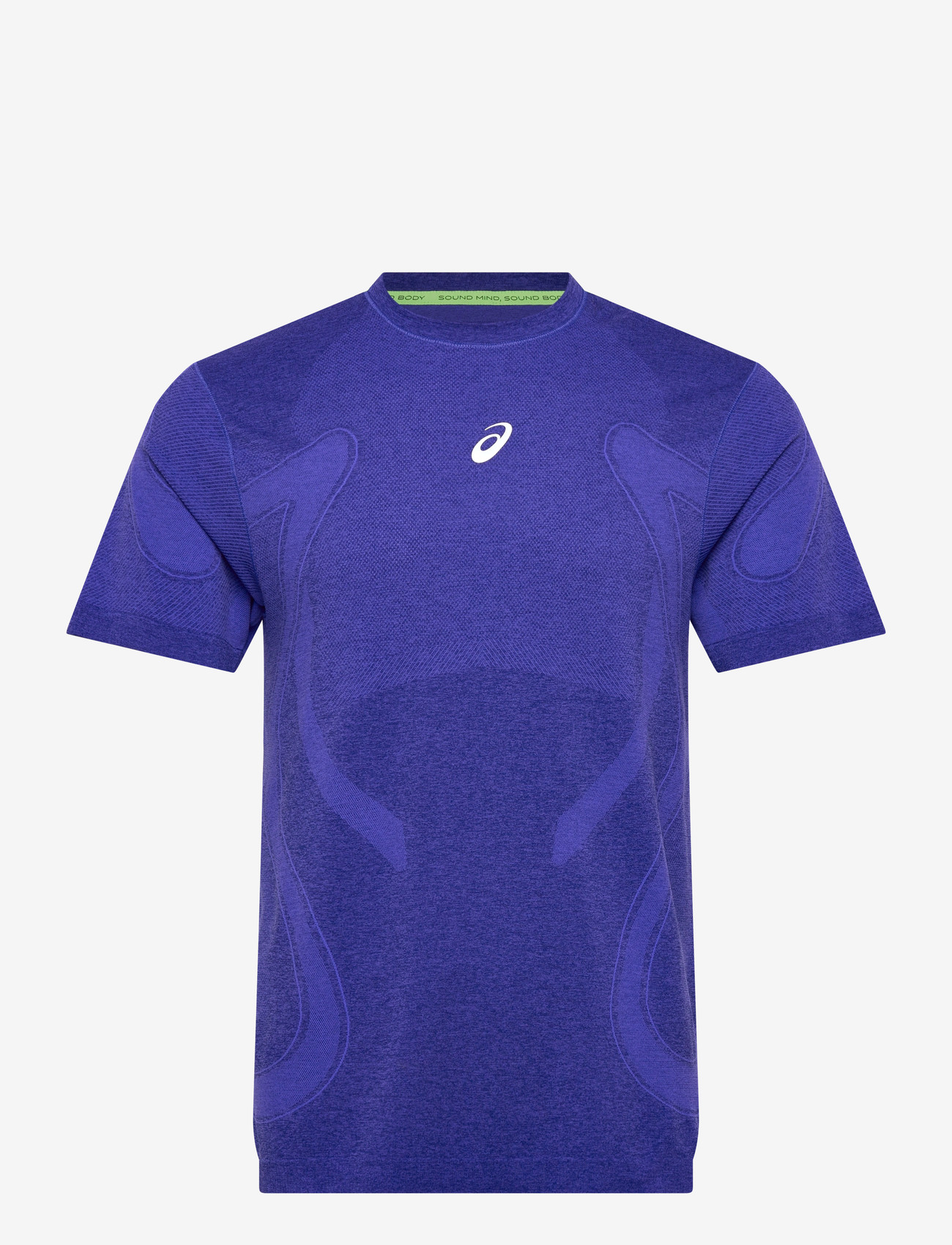 Asics - ROAD SEAMLESS SS TOP - t-shirts - cobalt burst/eggplant - 0