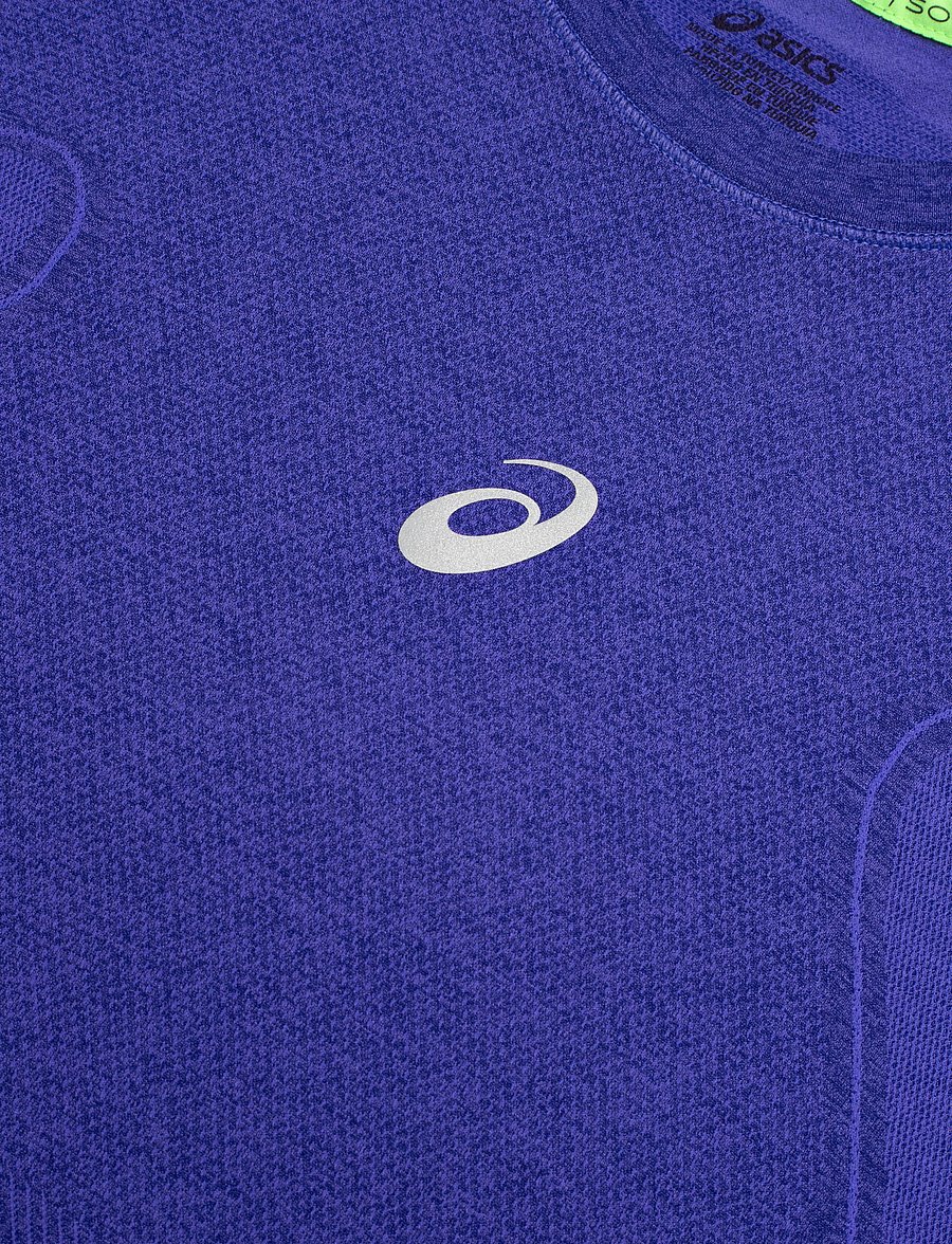 Asics - ROAD SEAMLESS SS TOP - t-shirts - cobalt burst/eggplant - 2