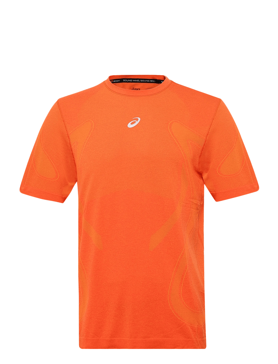 Asics - ROAD SEAMLESS SS TOP - t-särgid - energy orange - 0