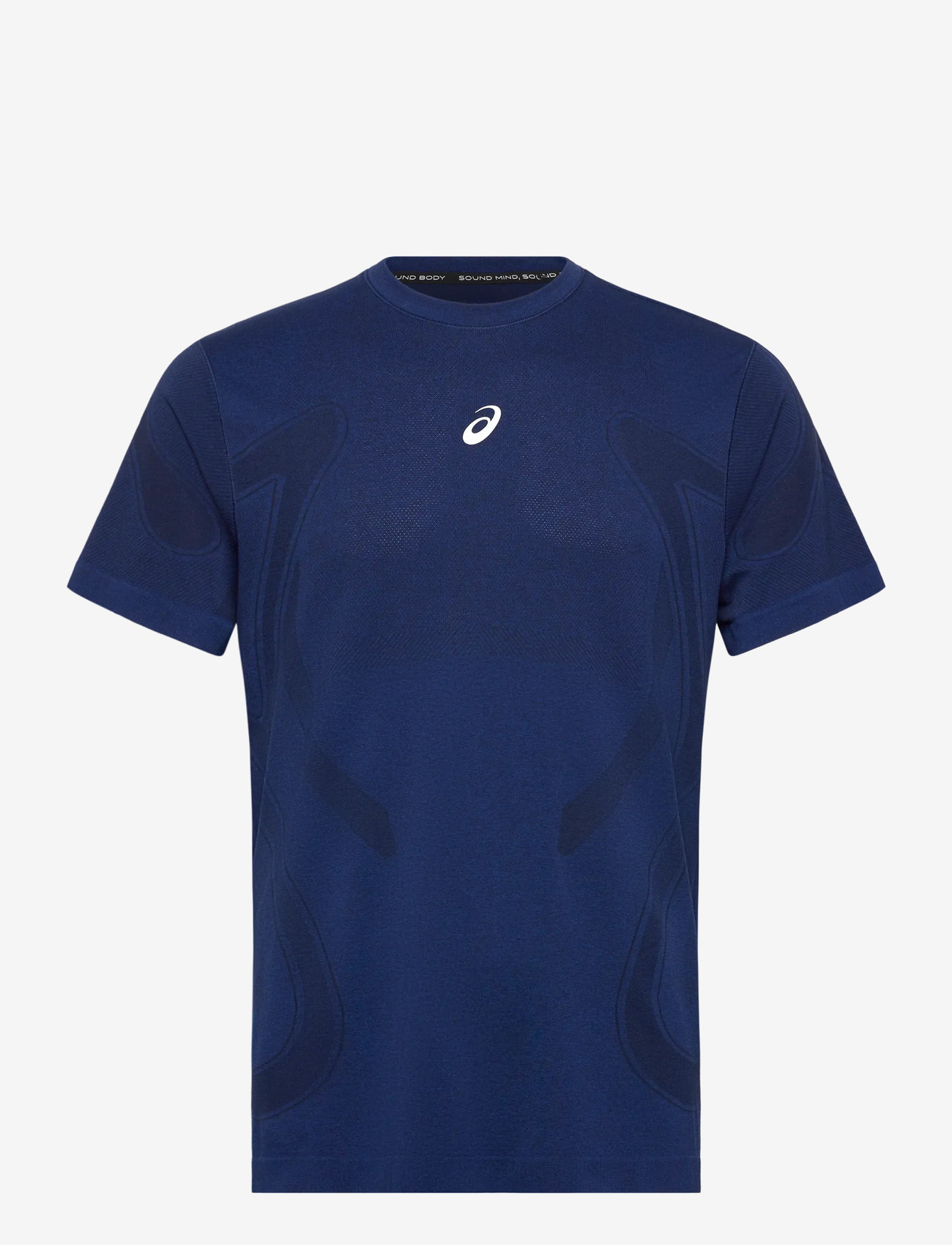 Asics - ROAD SEAMLESS SS TOP - t-shirts - midnight - 0