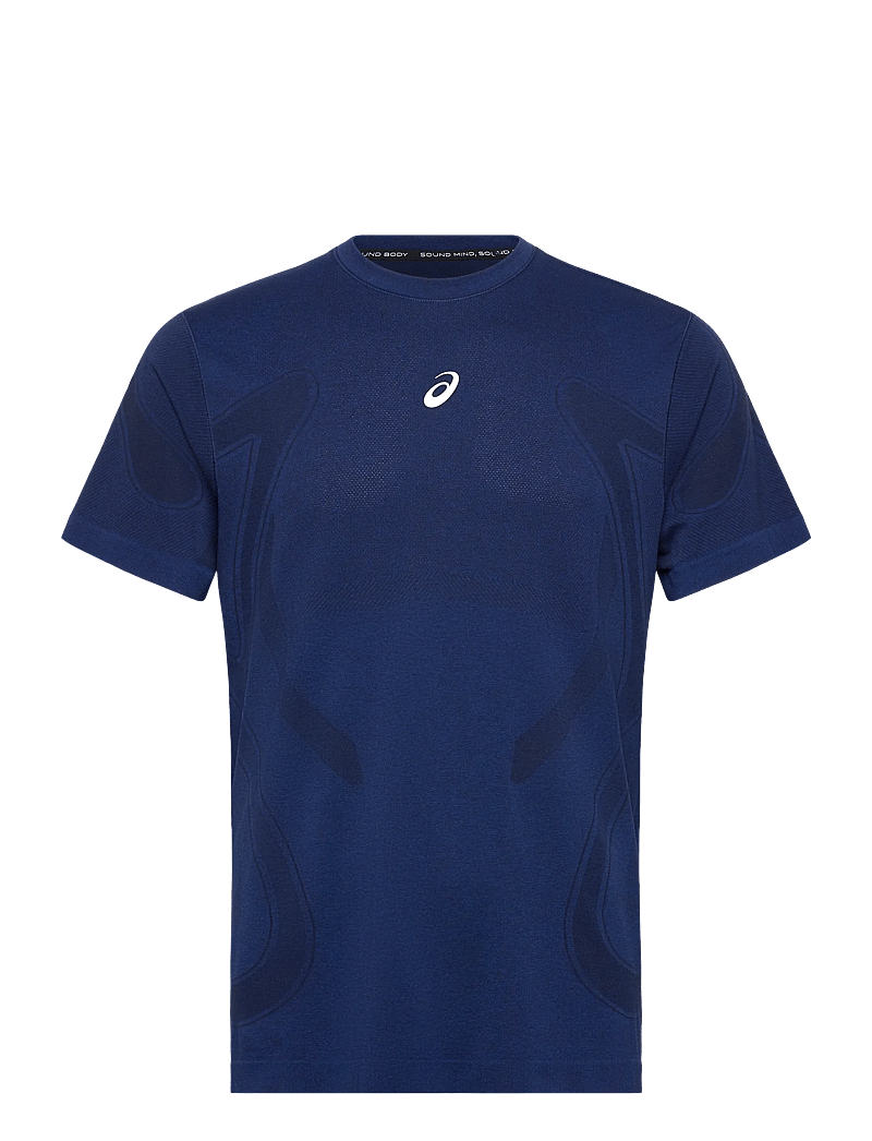 Asics - ROAD SEAMLESS SS TOP - t-shirts - midnight - 0