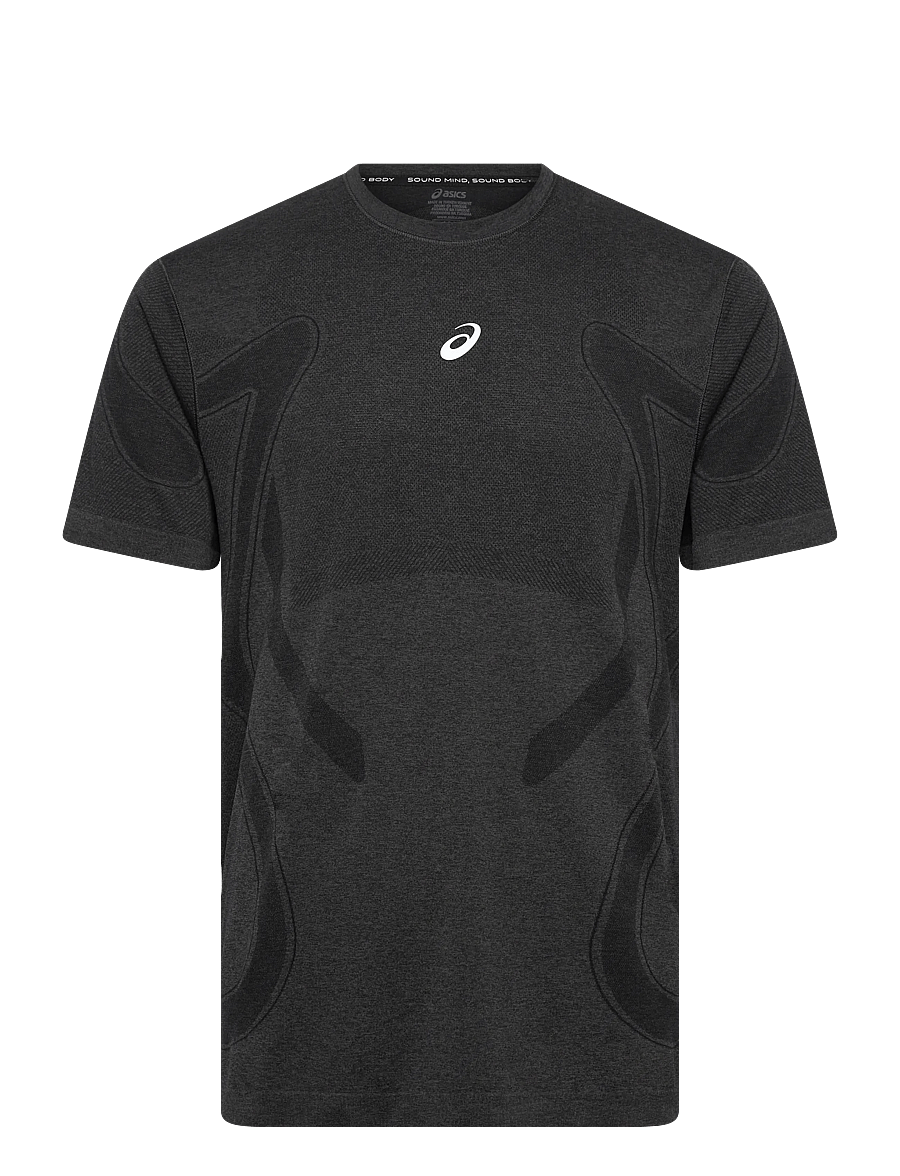 Asics - ROAD SEAMLESS SS TOP - t-shirts - performance black - 0