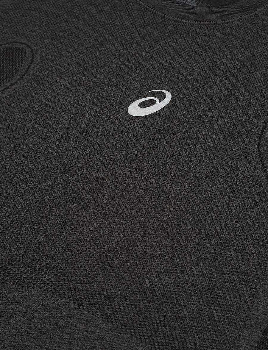 Asics - ROAD SEAMLESS SS TOP - t-shirts - performance black - 2