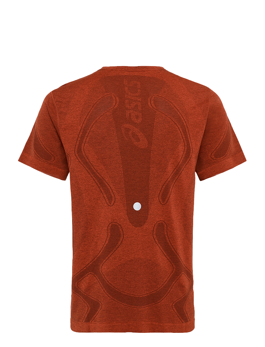 Asics - ROAD SEAMLESS SS TOP - t-shirts - singed red - 1