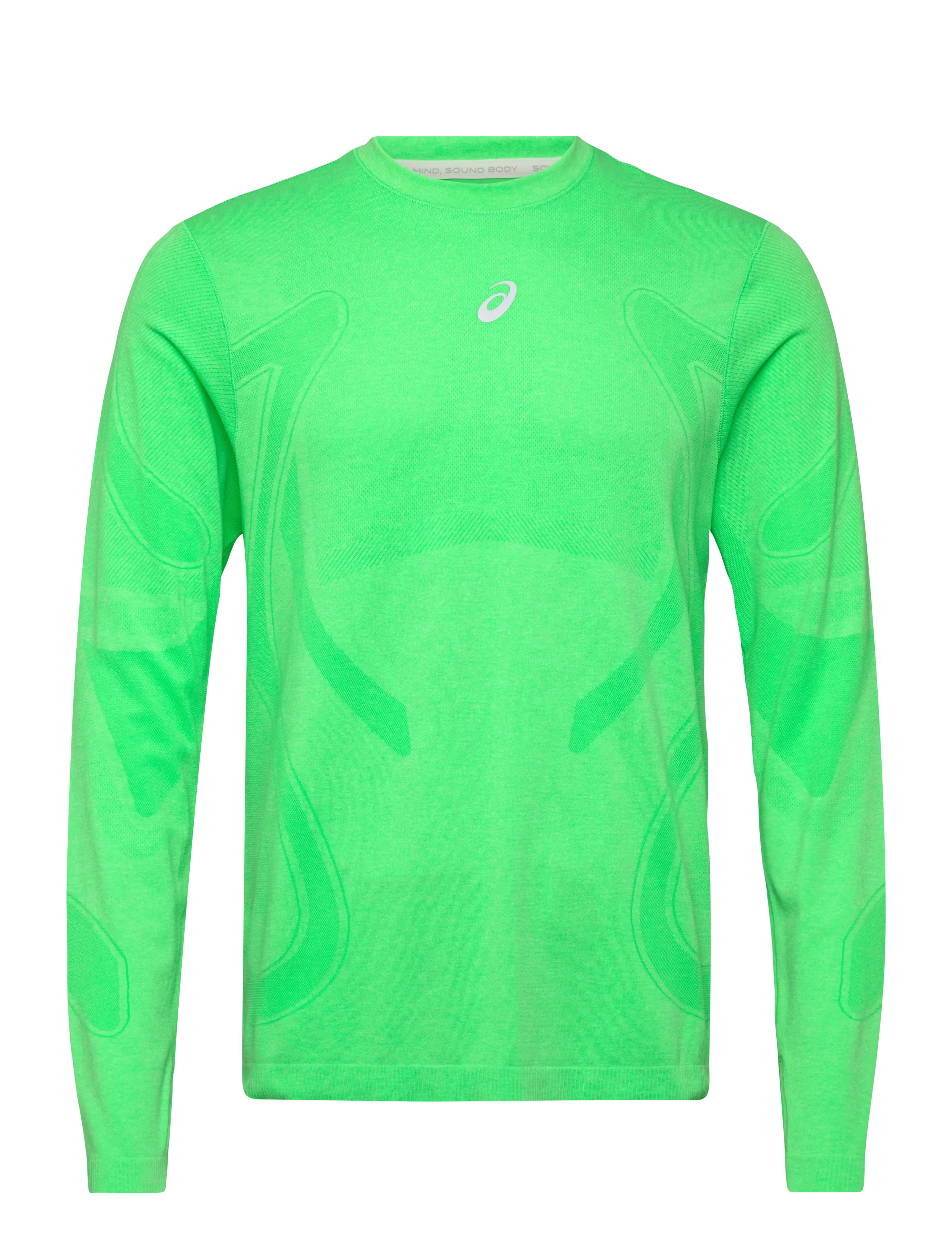 Asics ROAD SEAMLESS LS TOP - ASICS - VITAL GREEN/ILLUMINATE GREEN / green