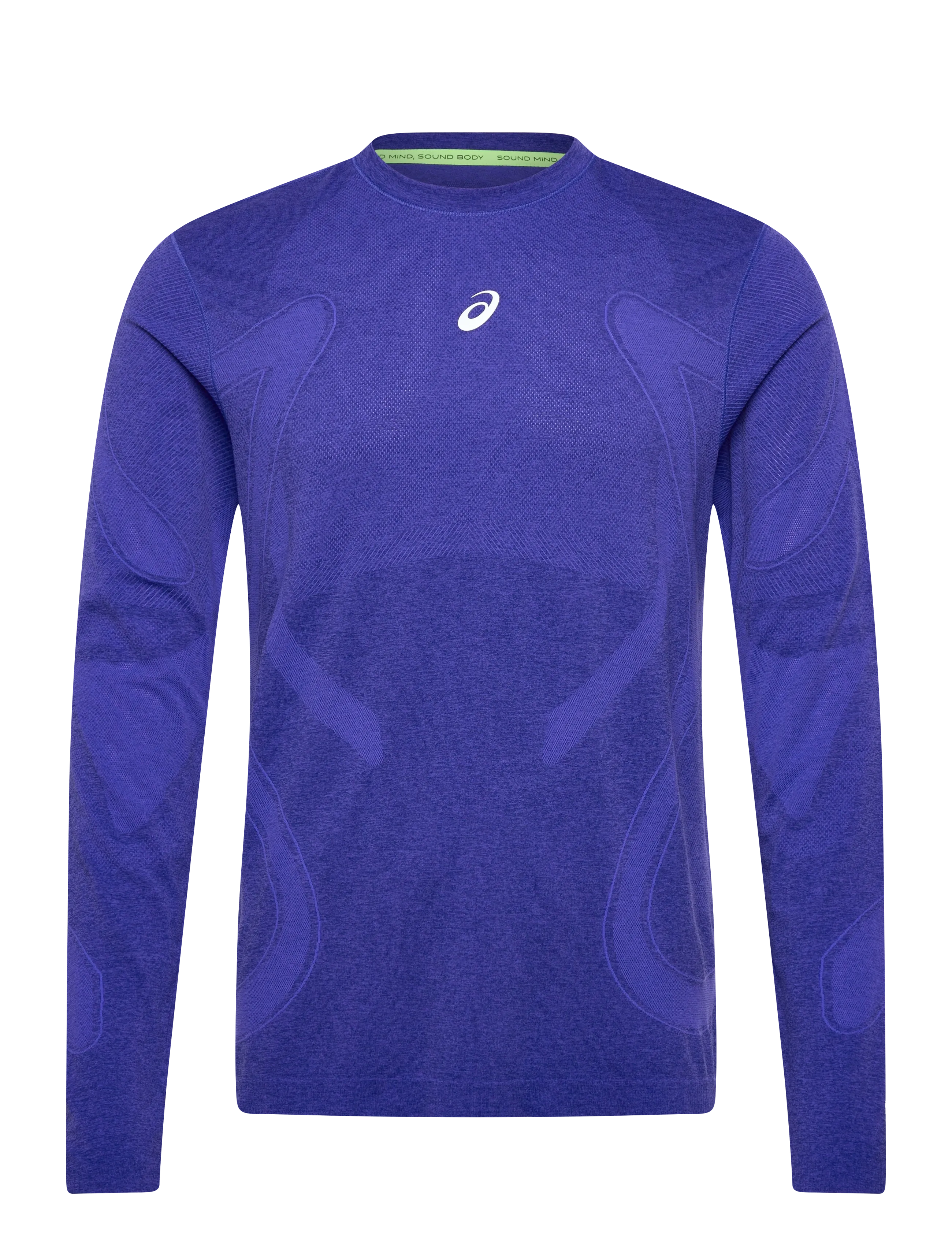 Asics ROAD SEAMLESS LS TOP - ASICS - COBALT BURST/EGGPLANT / purple