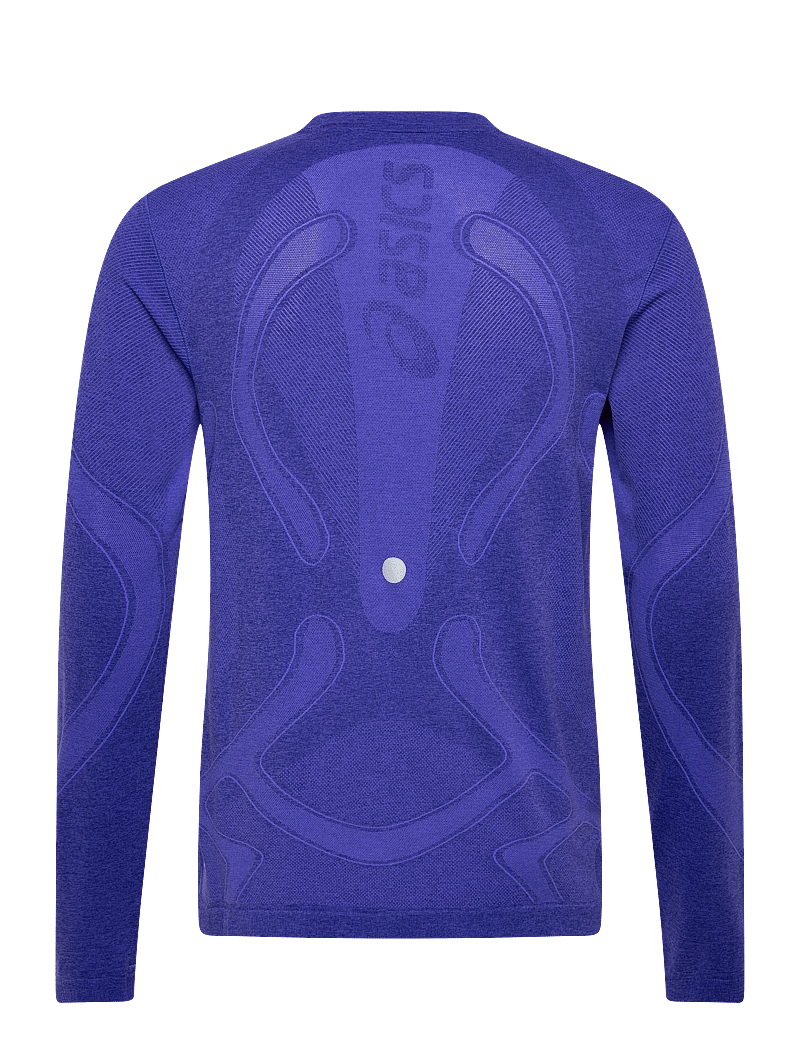 Asics - ROAD SEAMLESS LS TOP - longsleeved tops - cobalt burst/eggplant - 1