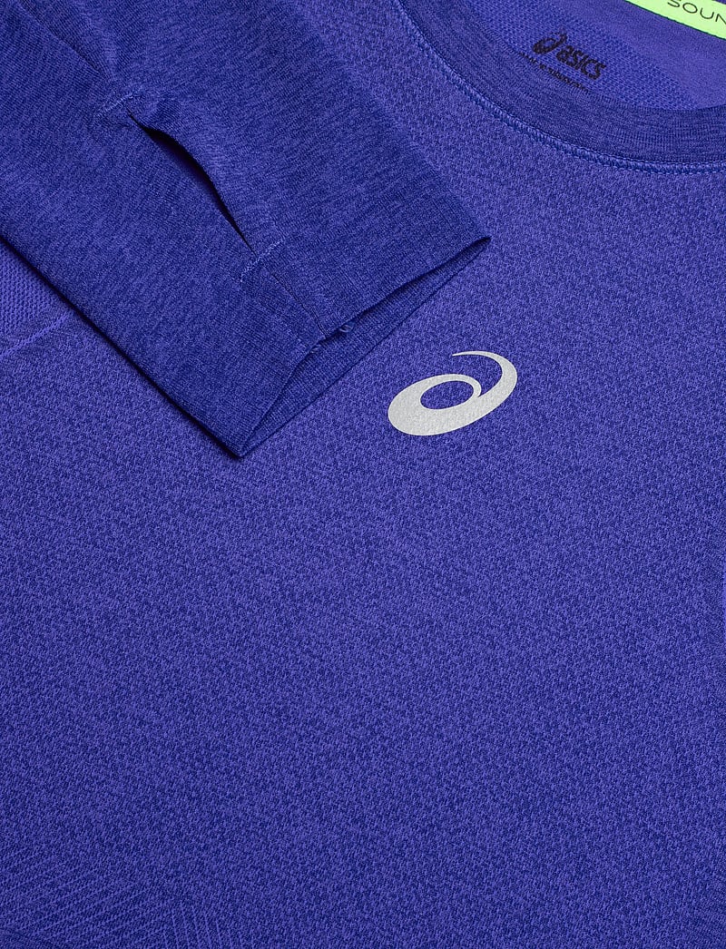Asics - ROAD SEAMLESS LS TOP - longsleeved tops - cobalt burst/eggplant - 2