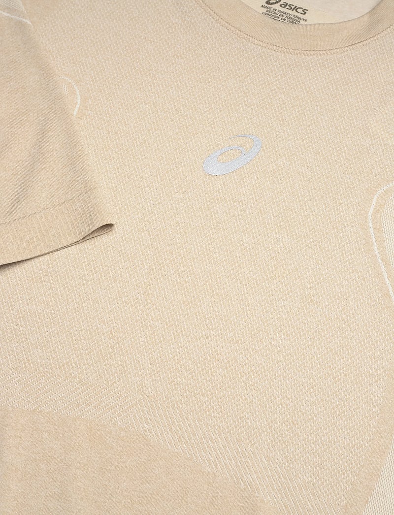 Asics - ROAD SEAMLESS LS TOP - långärmade tröjor - cream - 2