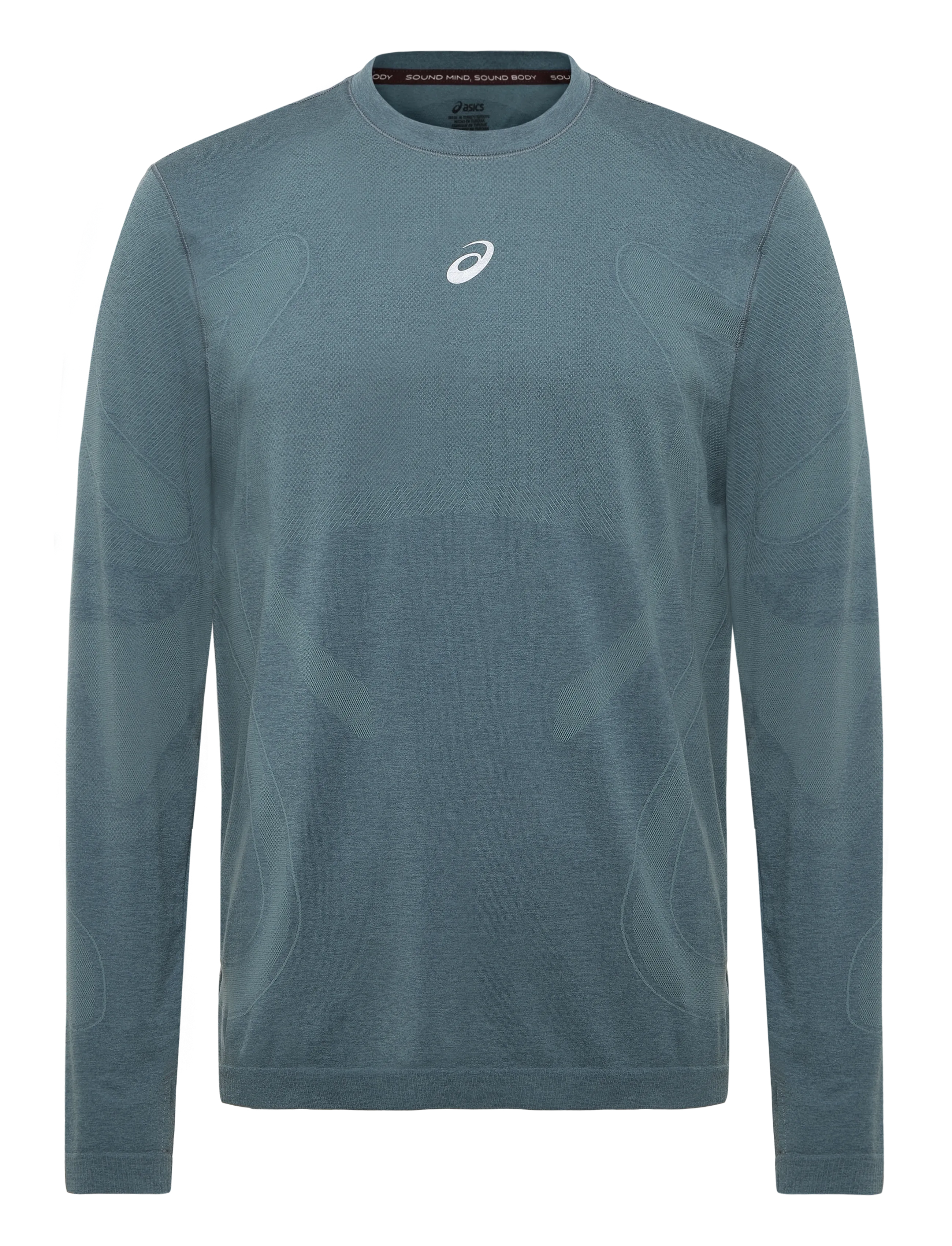 Asics ROAD SEAMLESS LS TOP - Vaata kõiki - FOGGY TEAL / blue